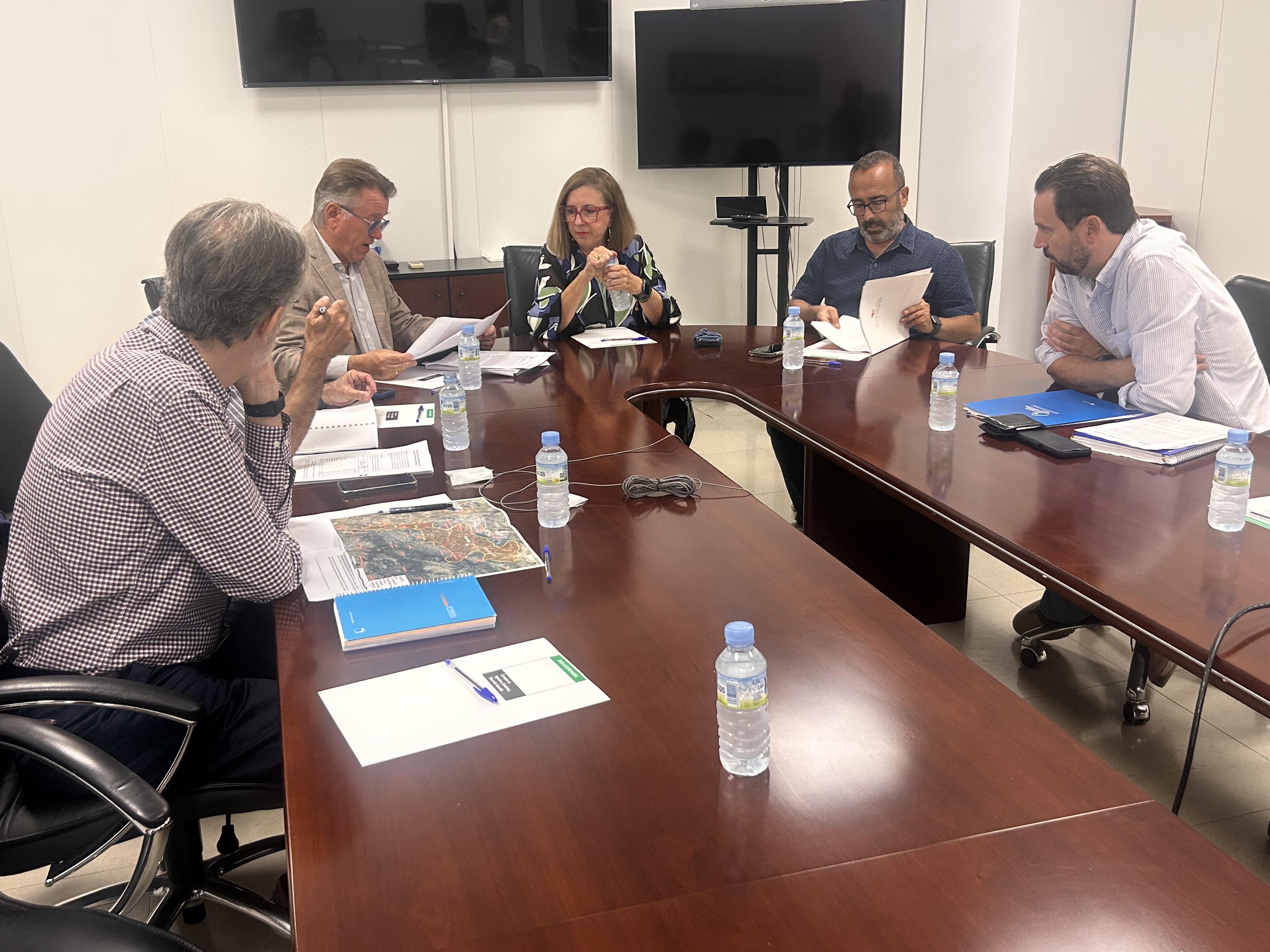 Reunión Junta de Extremadura-Diputación de Cáceres foto 5