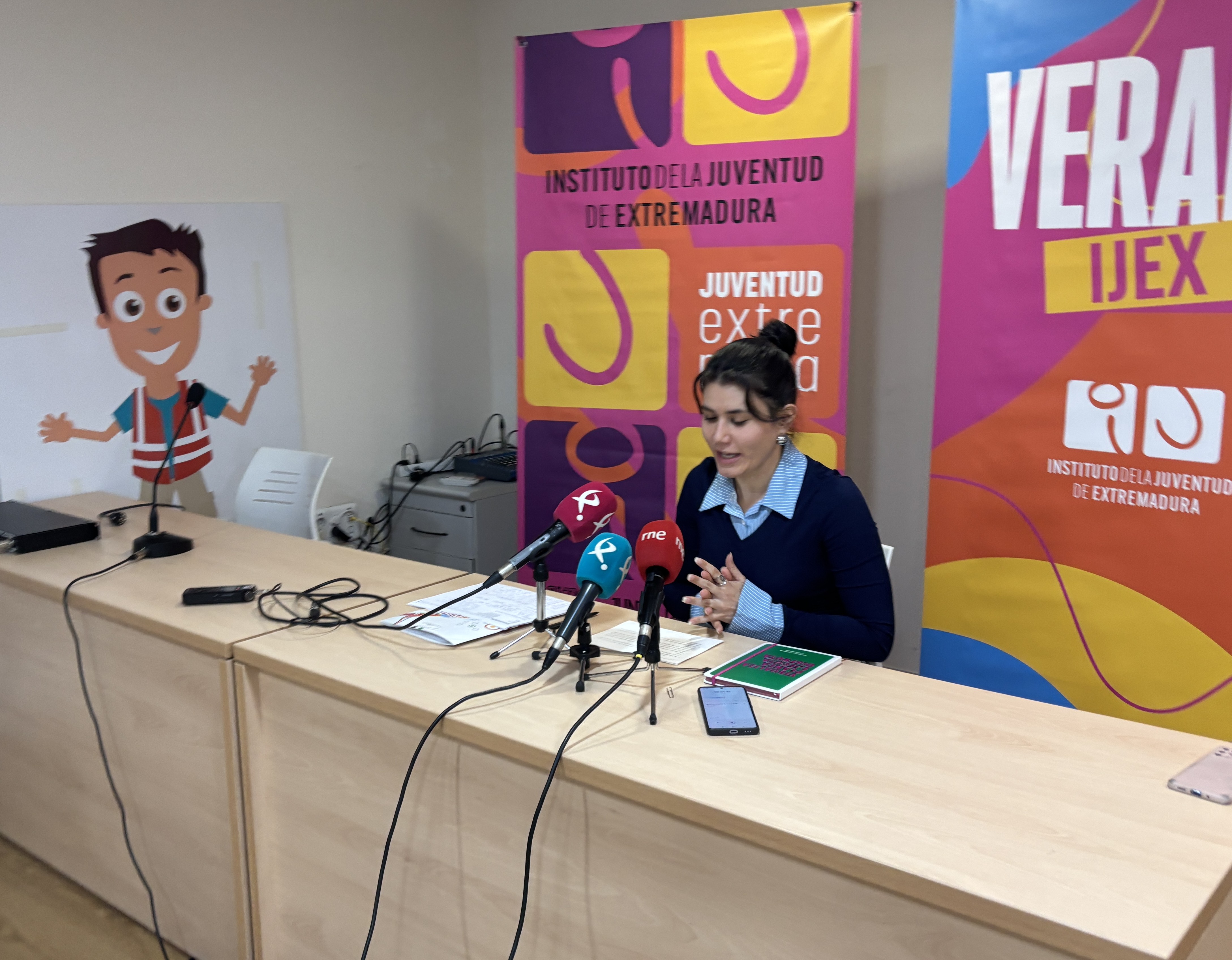 Raquel Martín en el balance.