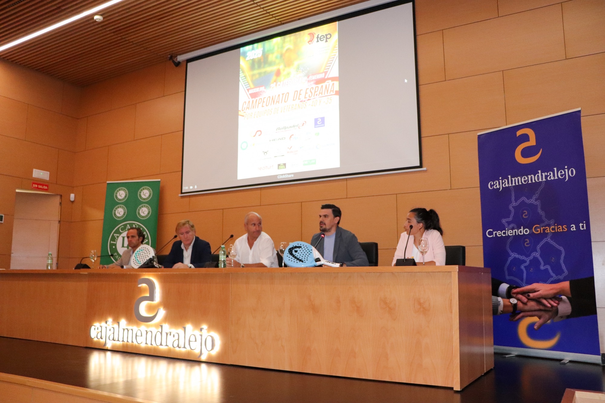 Momento de la presentación