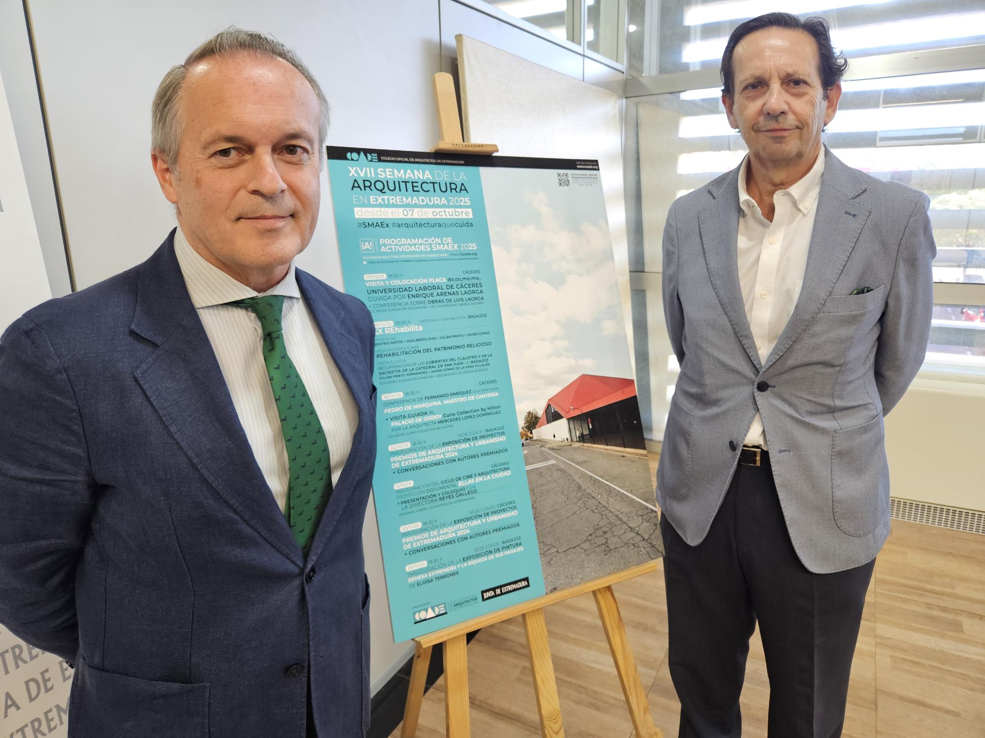 Foto de Manuel Martín reivindica la arquitectura extremeña y su importancia en la sociedad