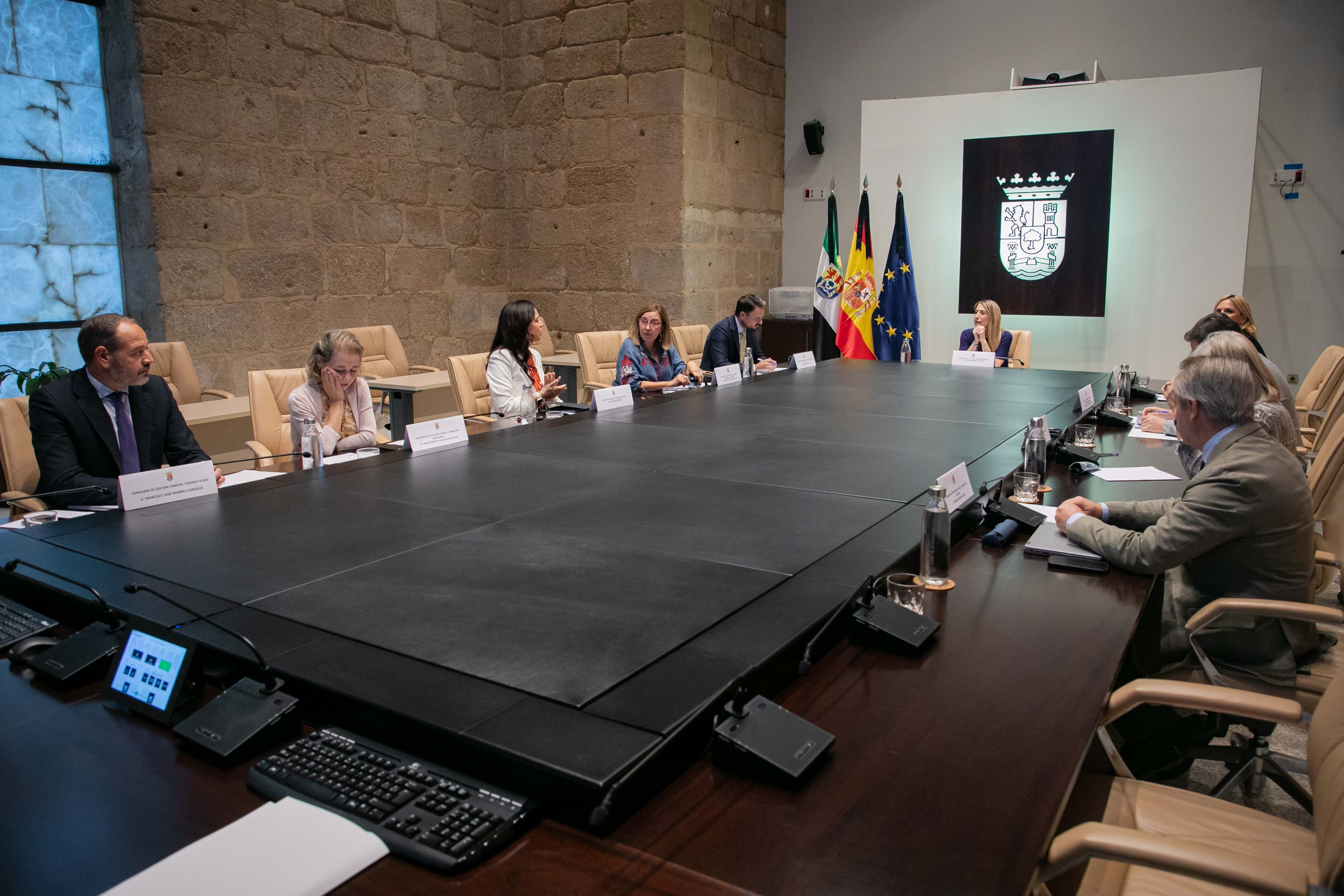 Otra imagen de la reunión