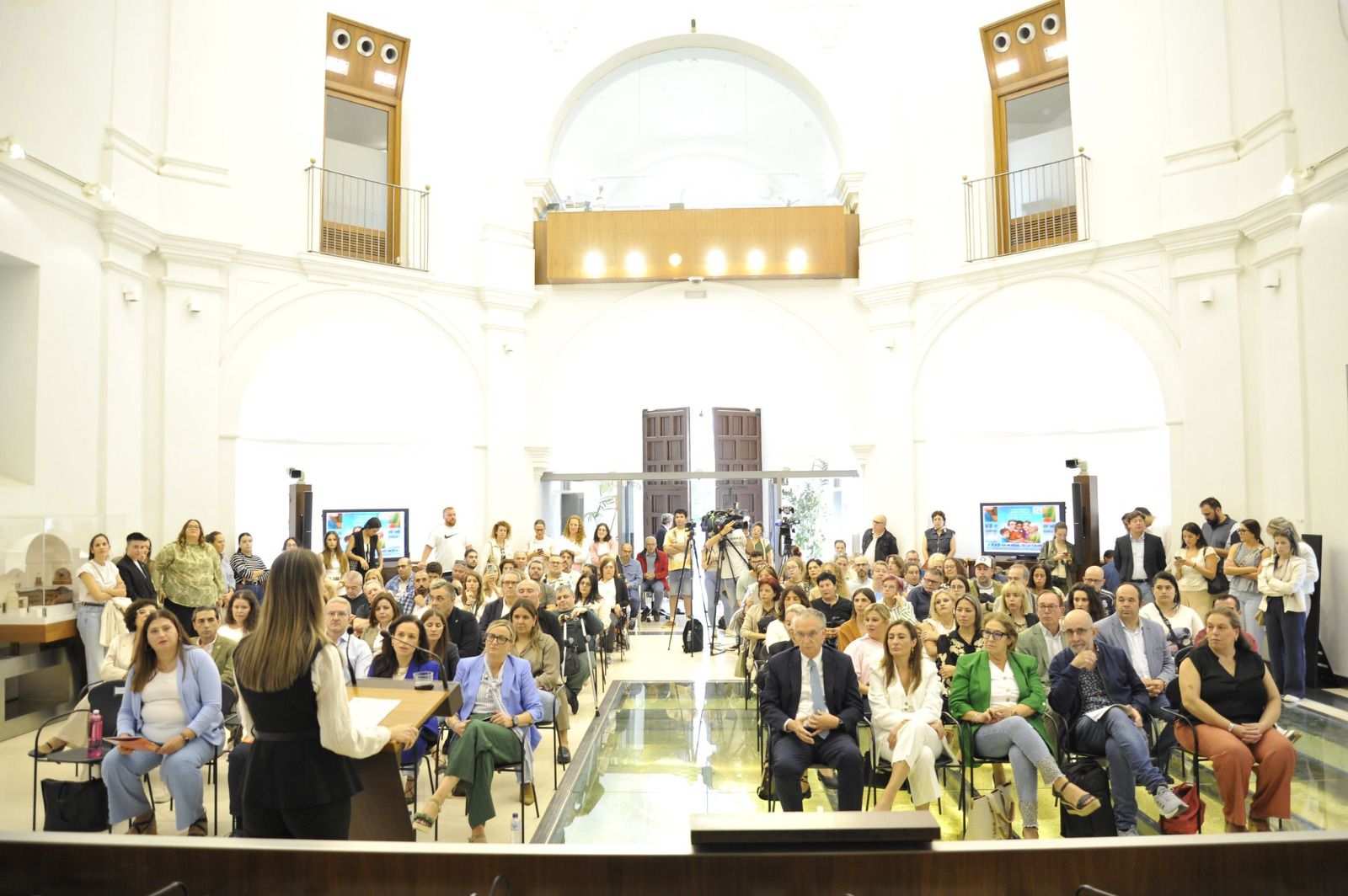 Asistentes al acto