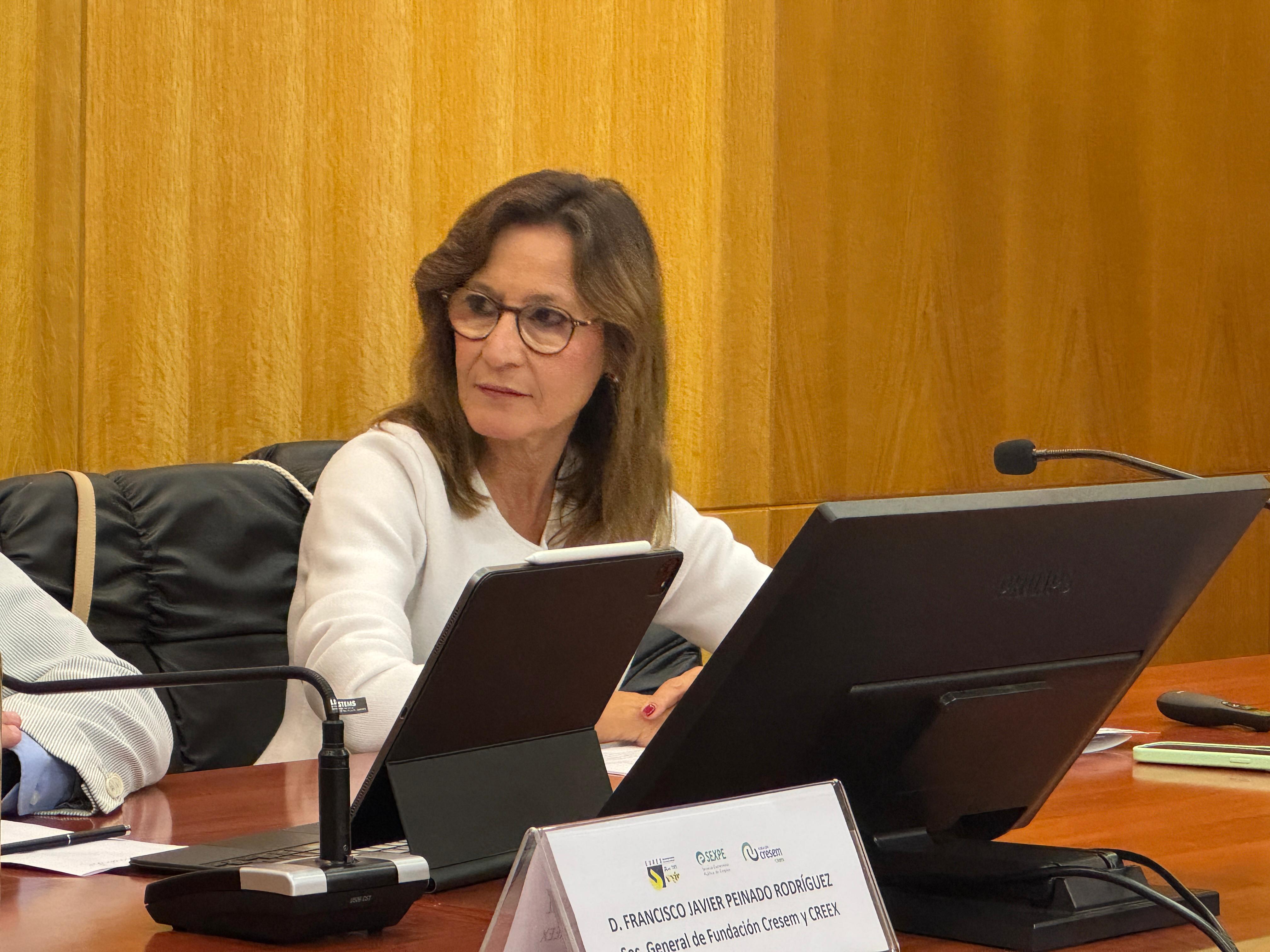 La secretaria general de Empleo, María José Nevado.
