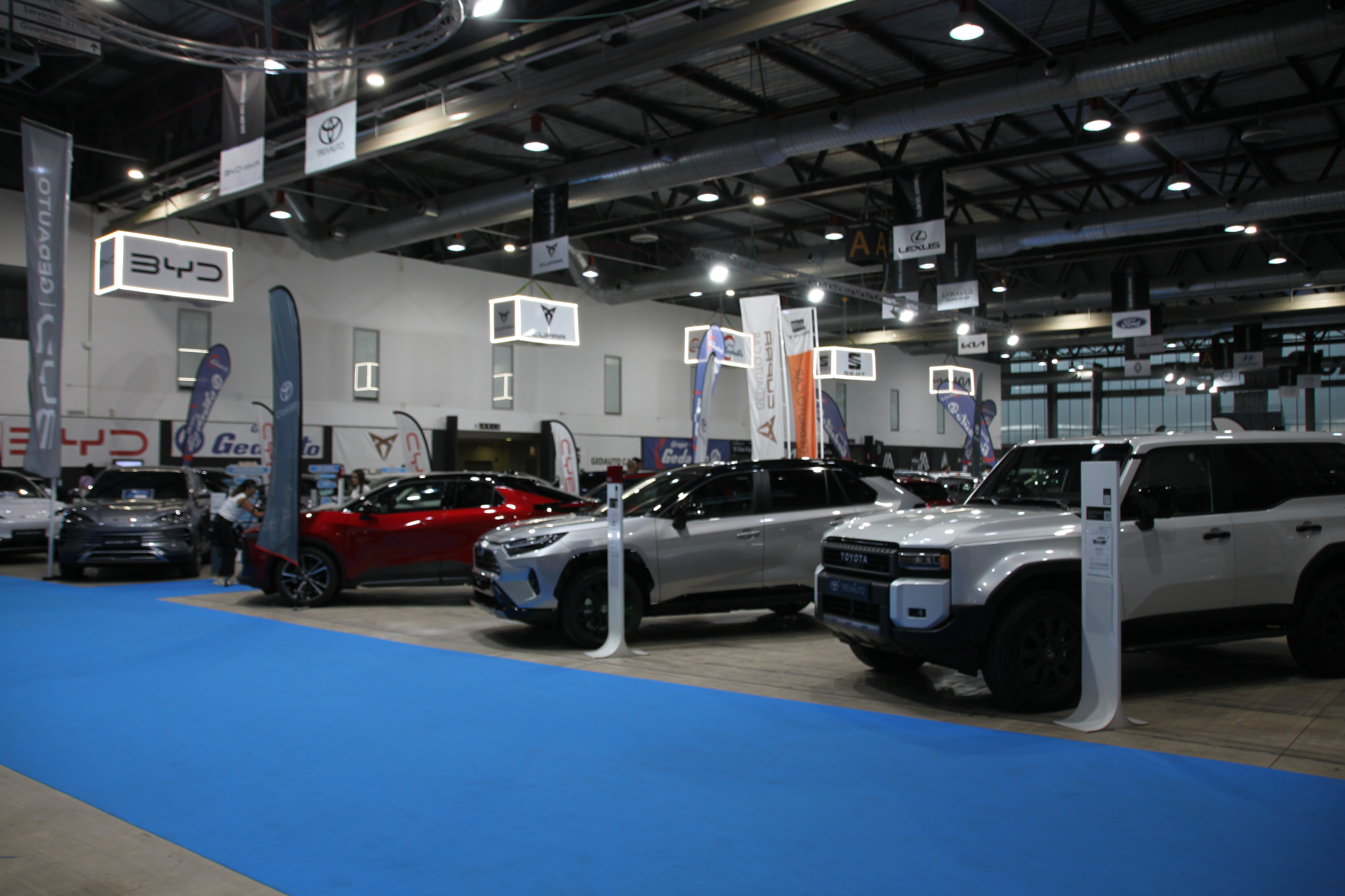Inauguración del XI Salón del Automóvil de Extremadura