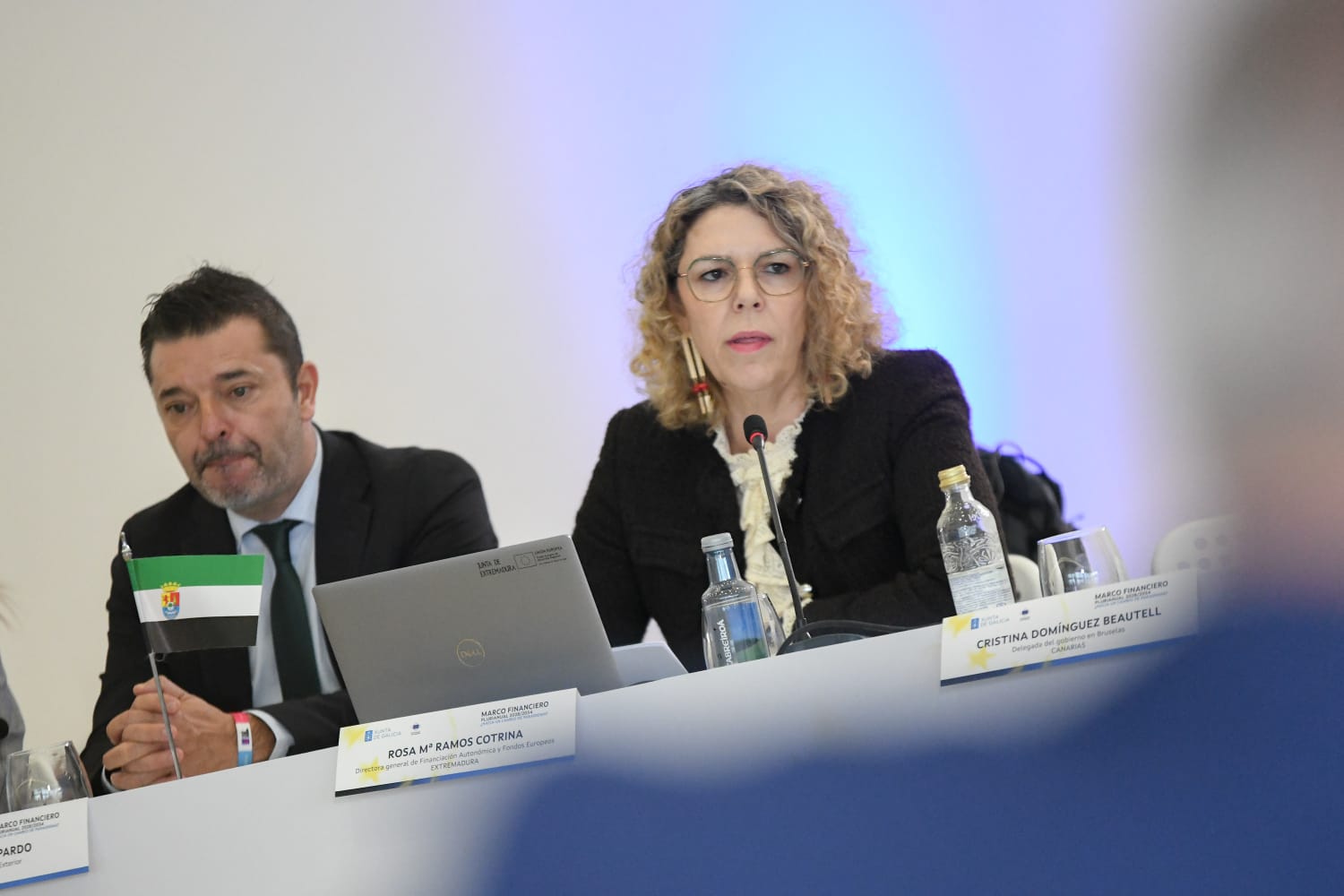 Directores de Extremadura asistentes a la reunión. 