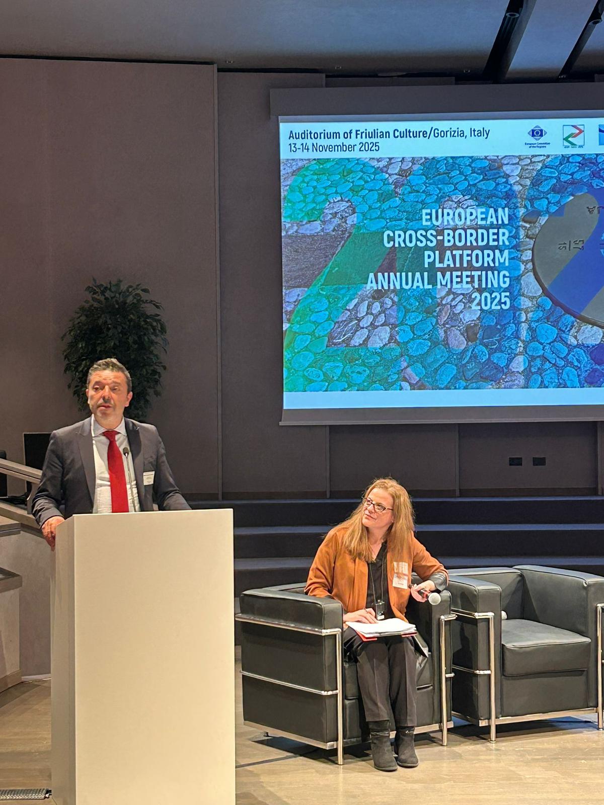 Otro momento de la intervención