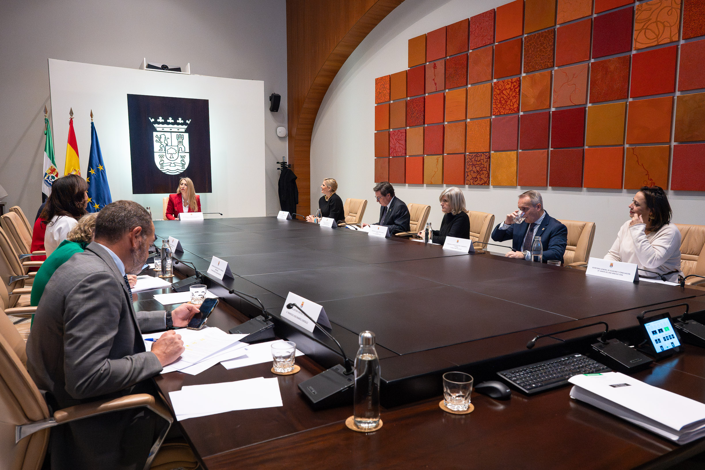 Reunión del Consejo de Gobierno.