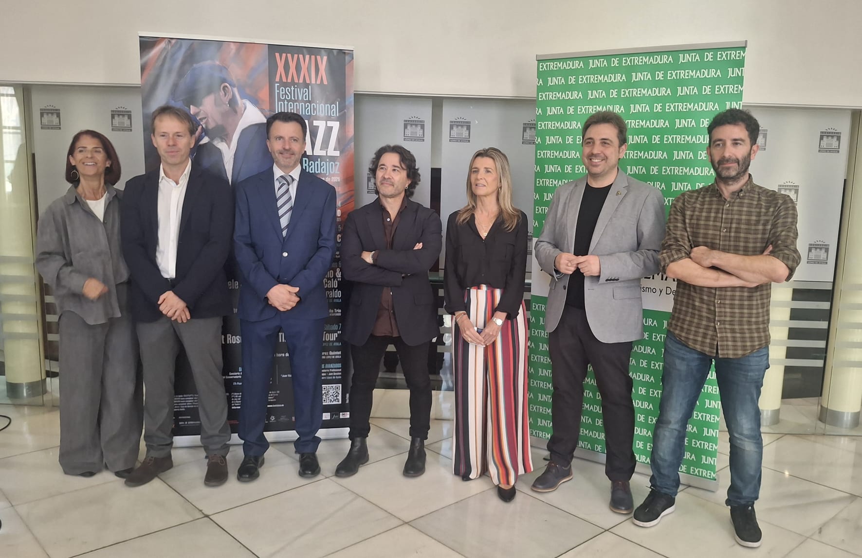 Presentación Festival Internacional de Jazz de Badajoz foto 1