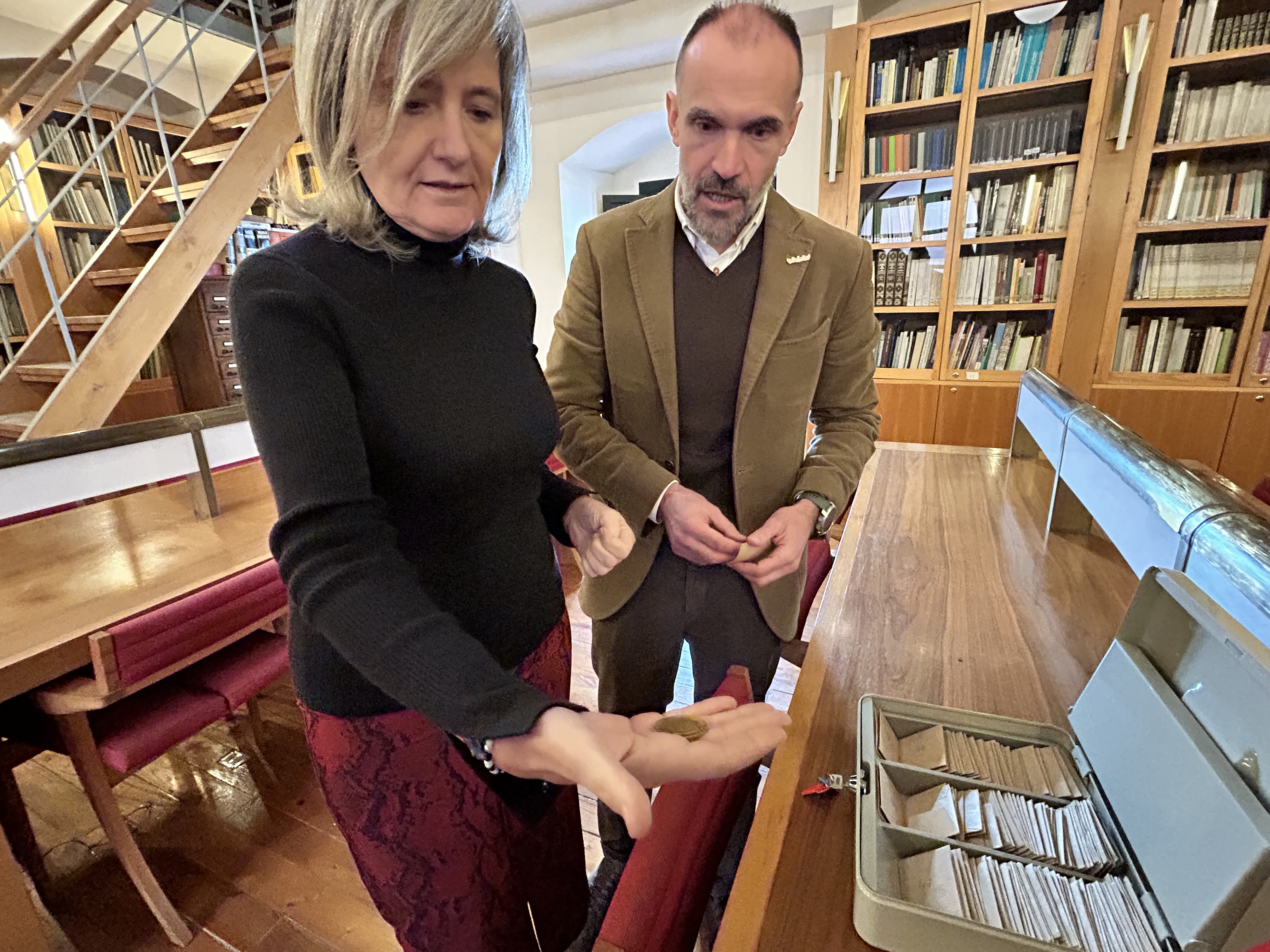 La consejera con la moneda