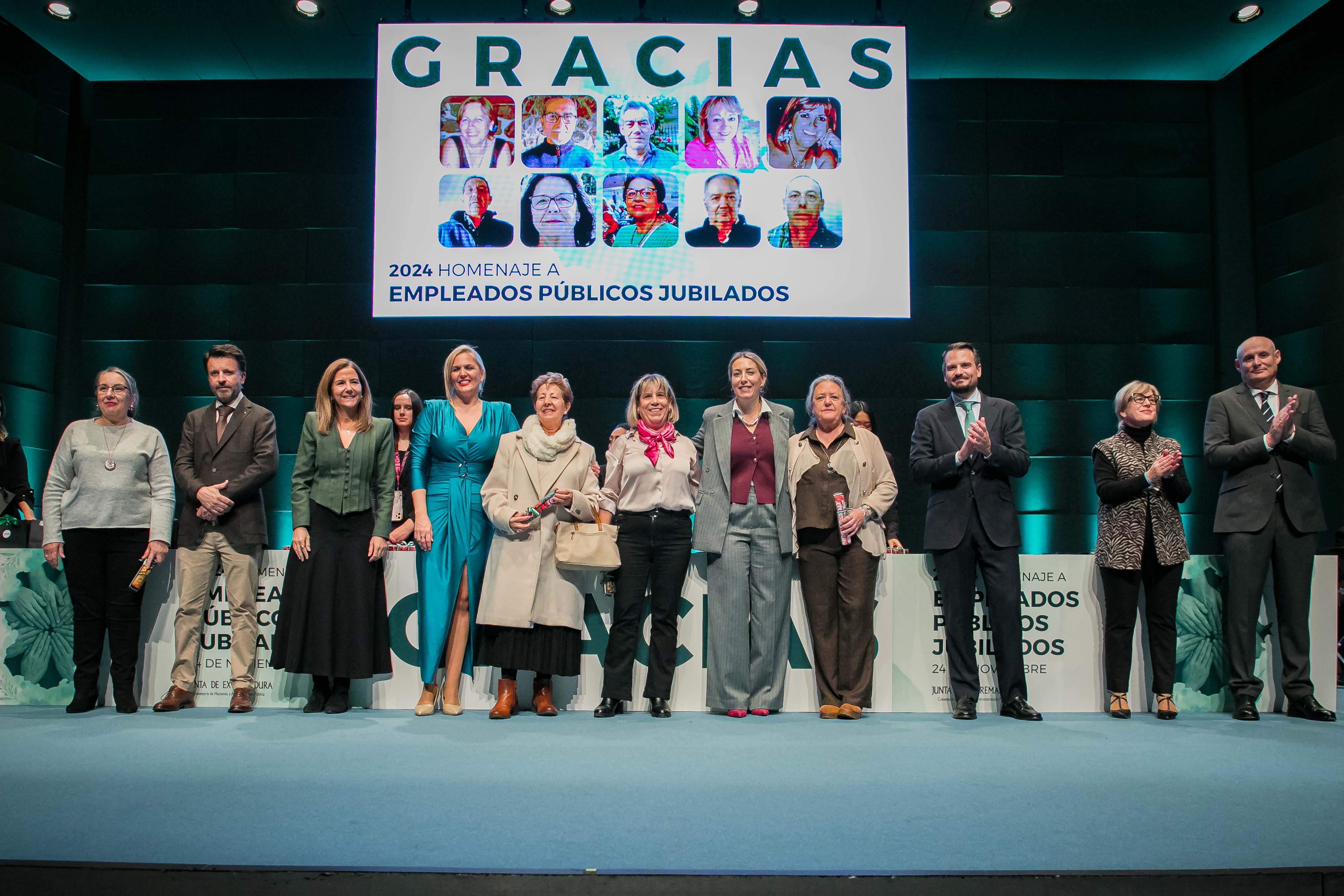 Otra instantánea del acto