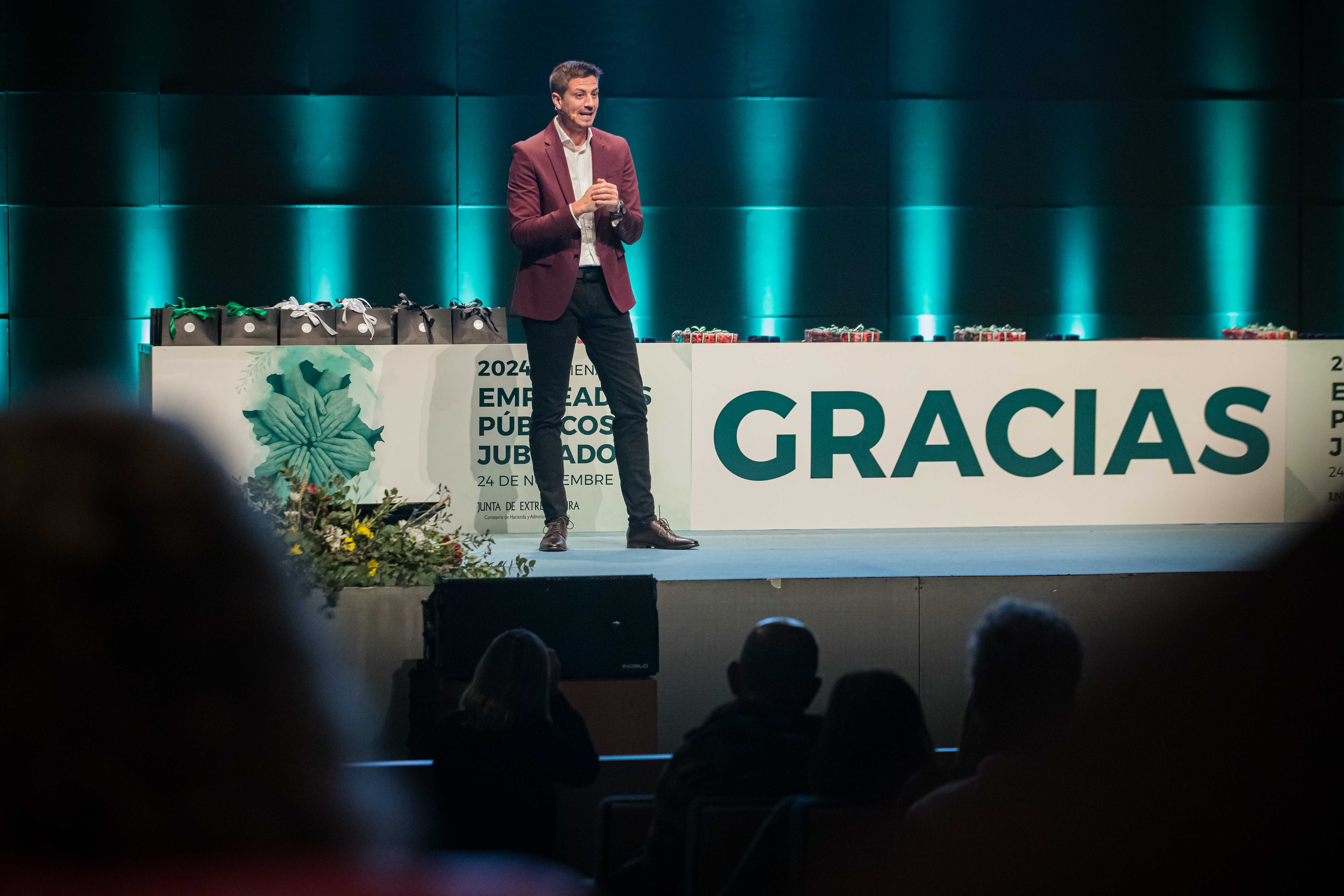 Presentador del acto