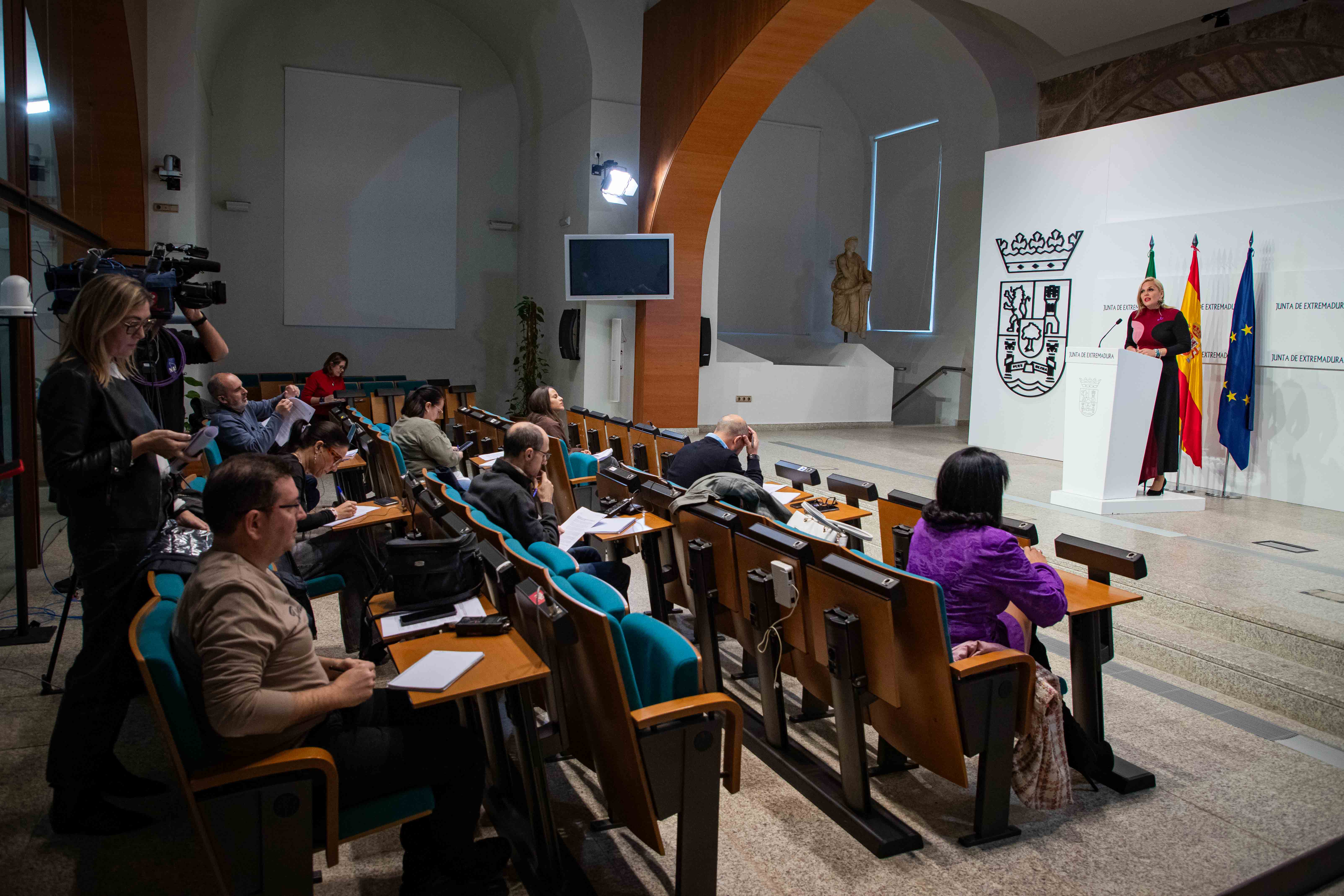 Comparecencia en sala de prensa