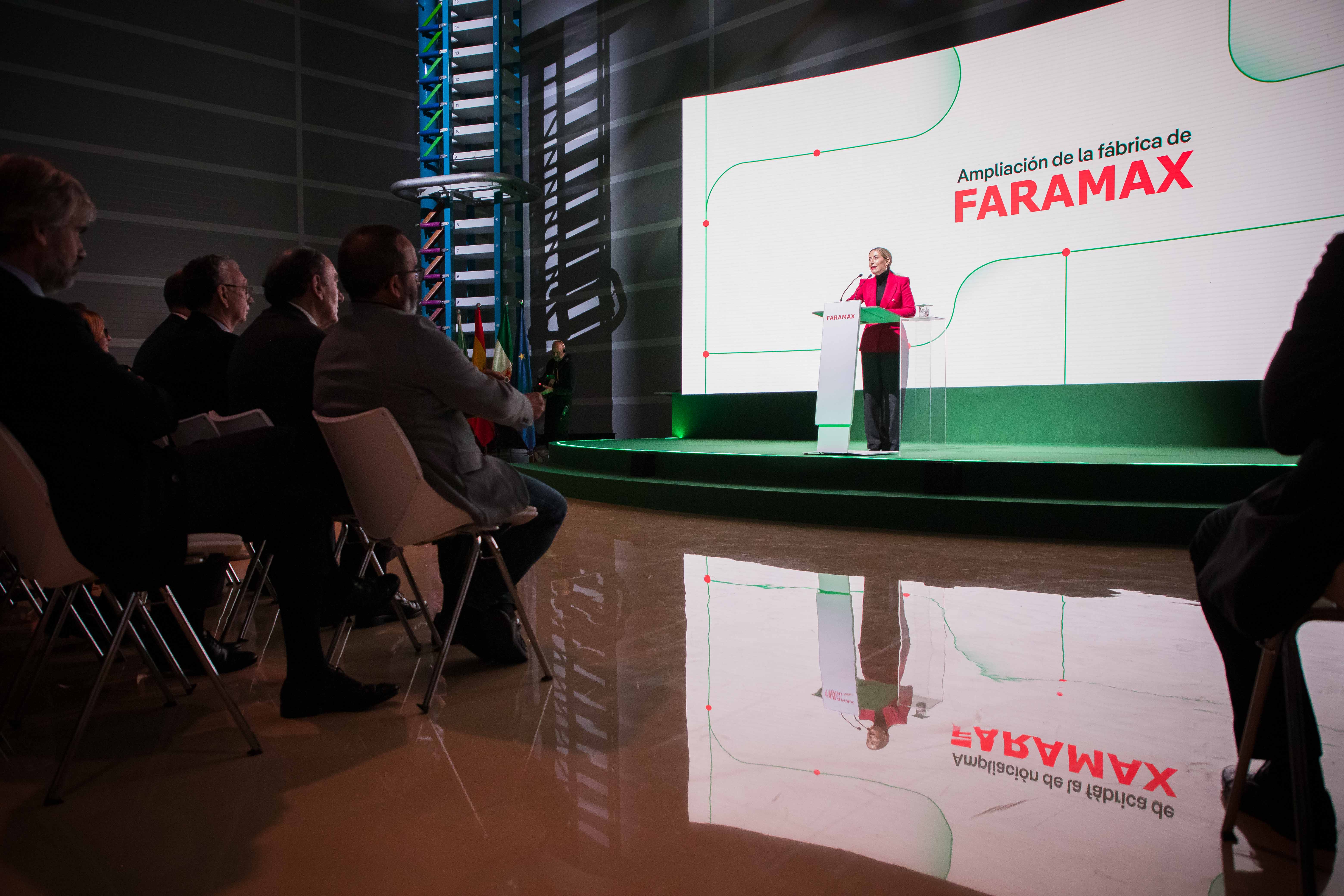 Momento de la intervención de la Presidenta