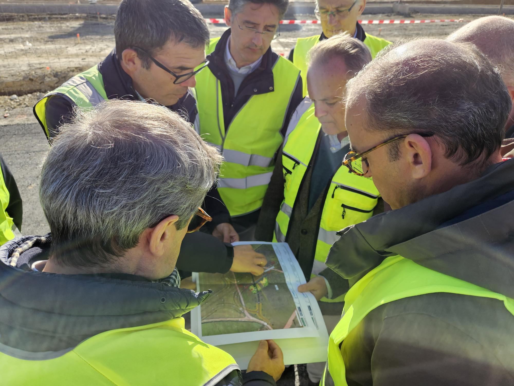 El consejero visita las obras