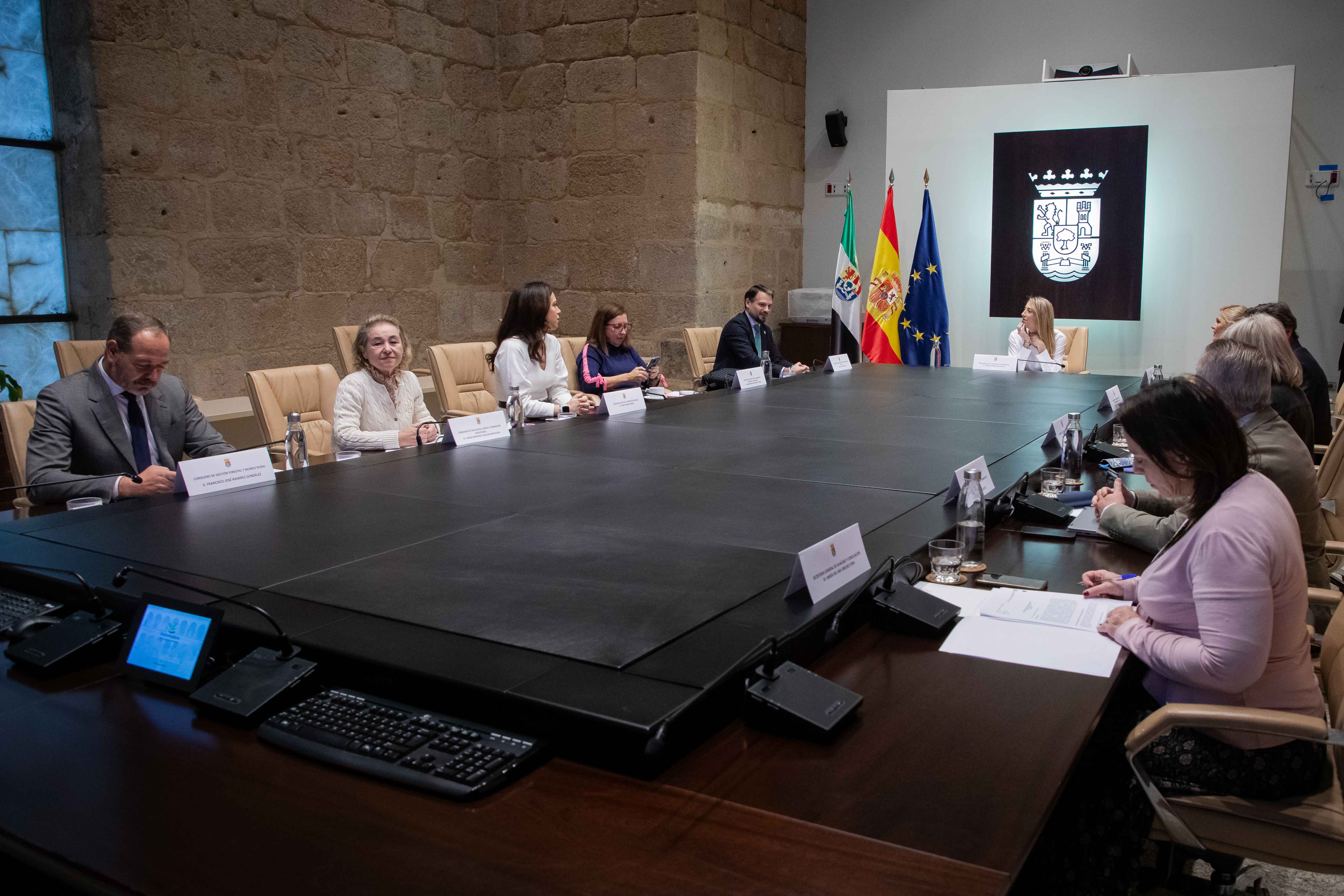 Imagen de la reunión del Consejo de Gobierno