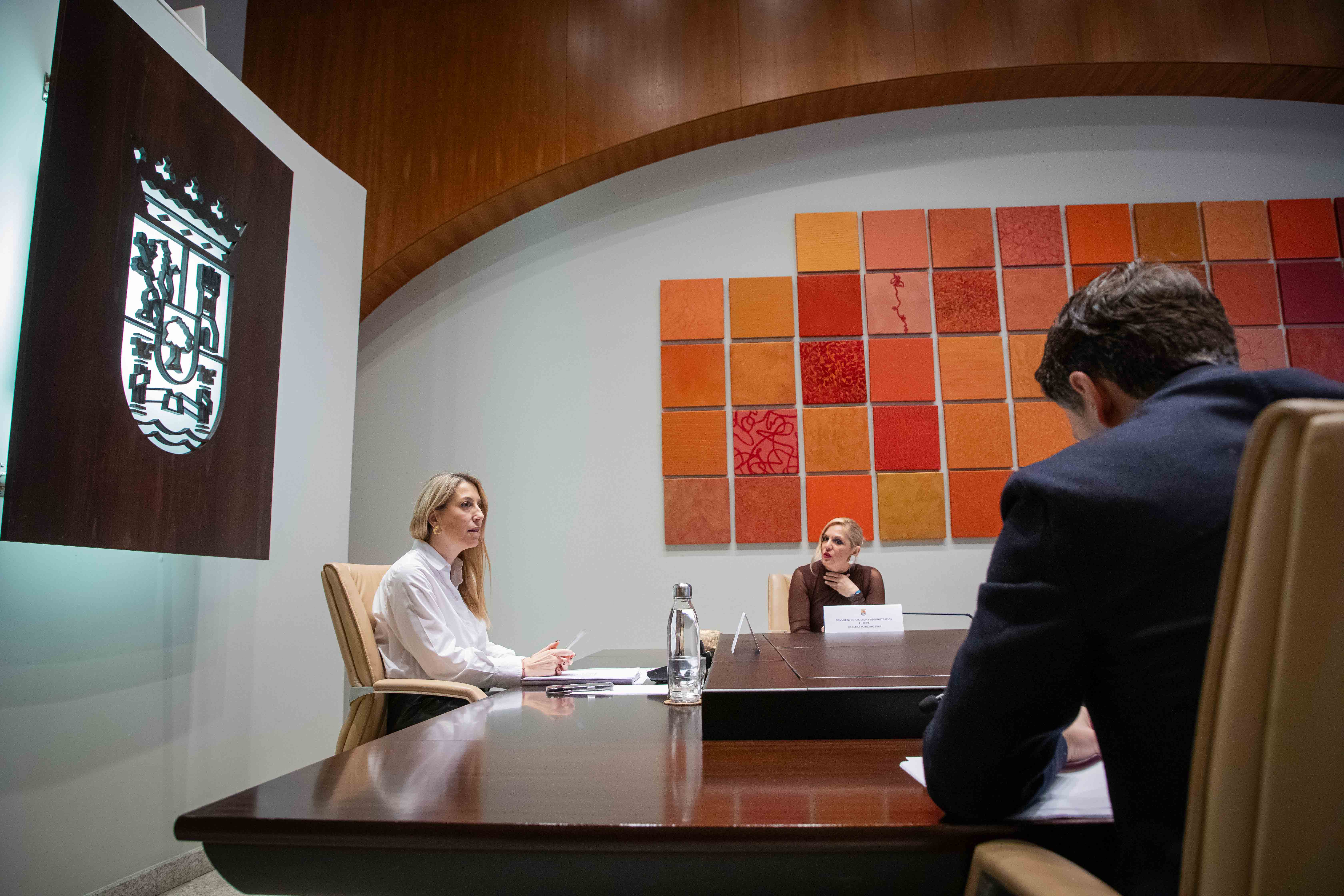 Imagen de la reunión del Consejo de Gobierno