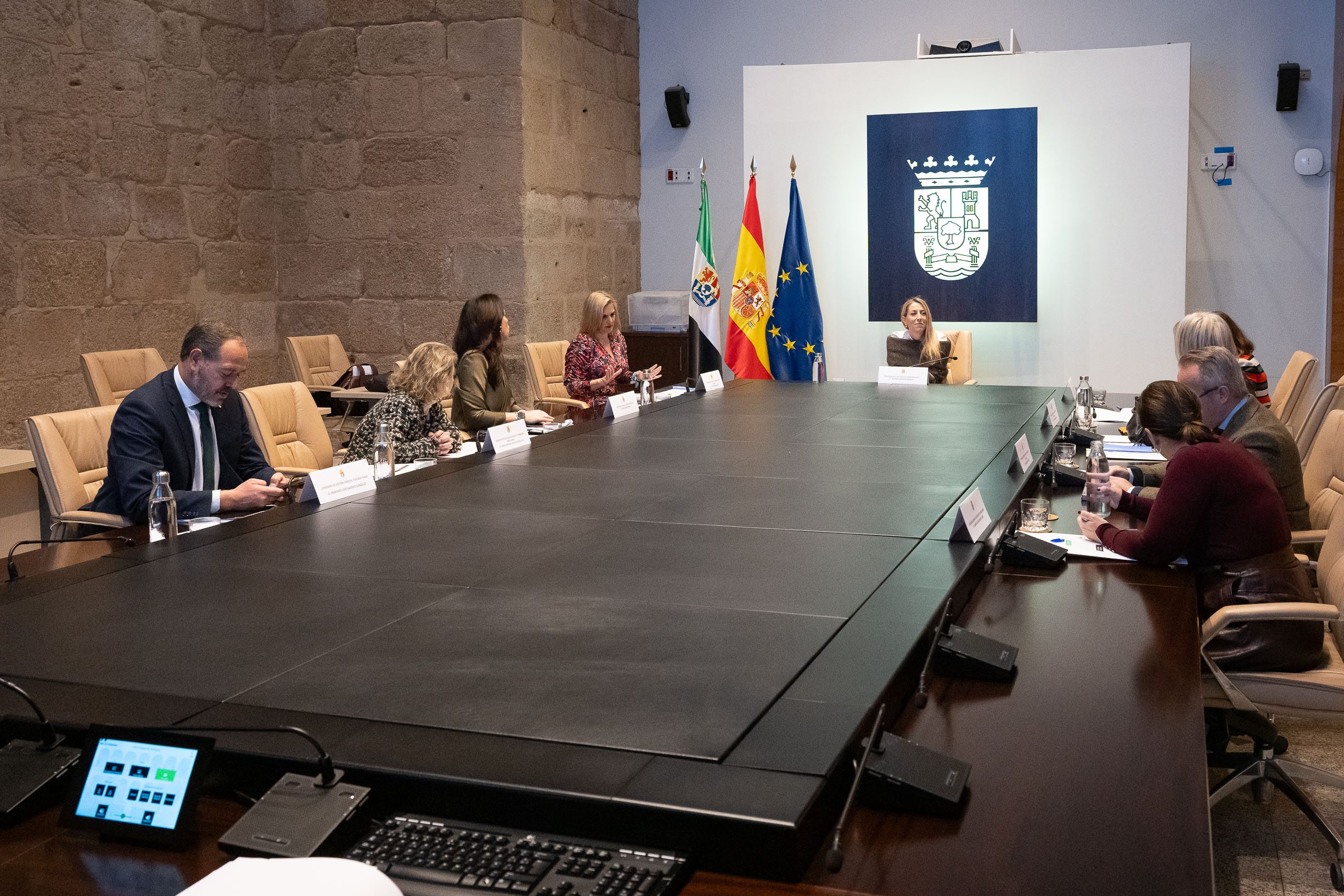 Otra imagen de la reunión