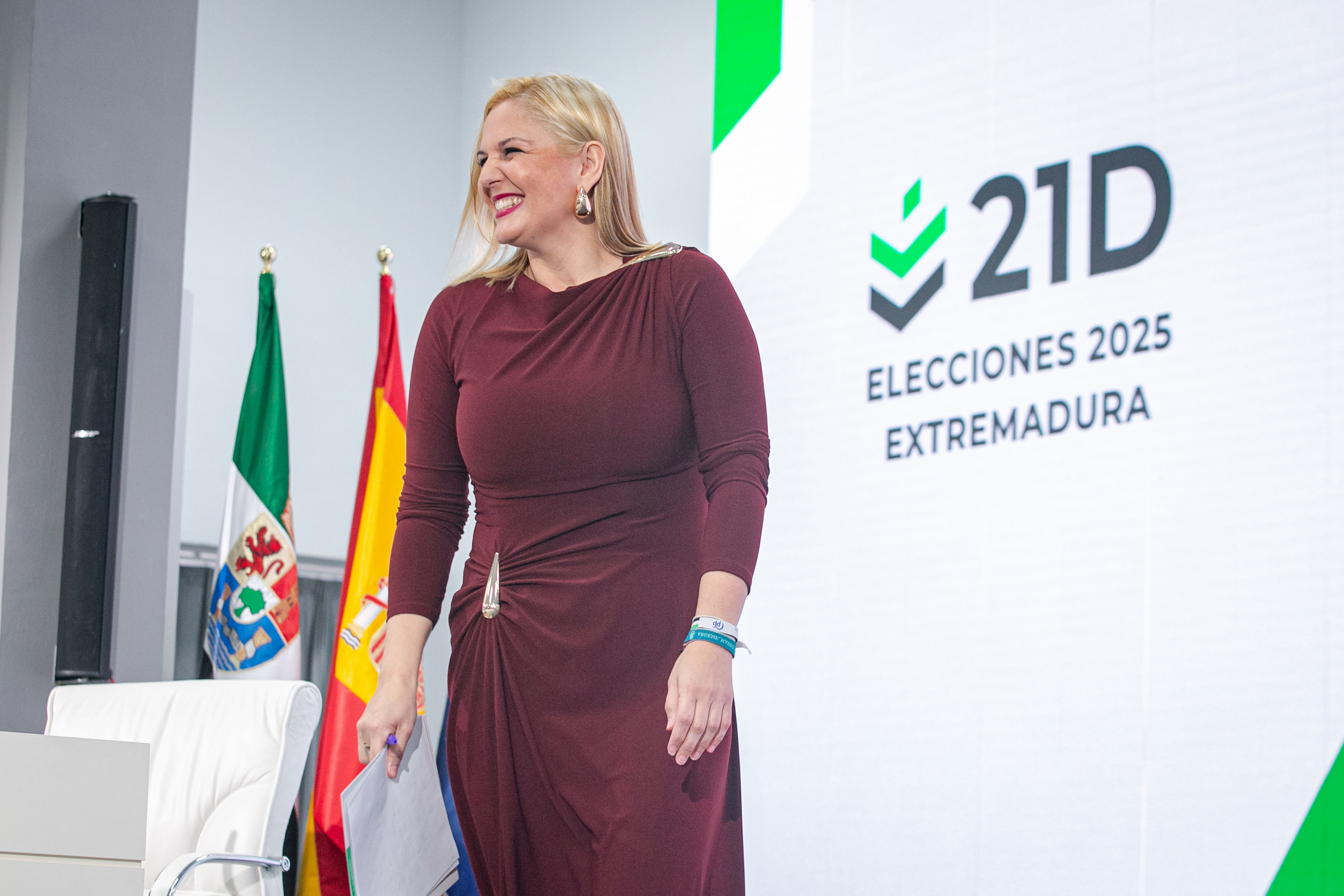 La portavoz de la Junta de Extremadura, Elena Manzano Silva, foto 5