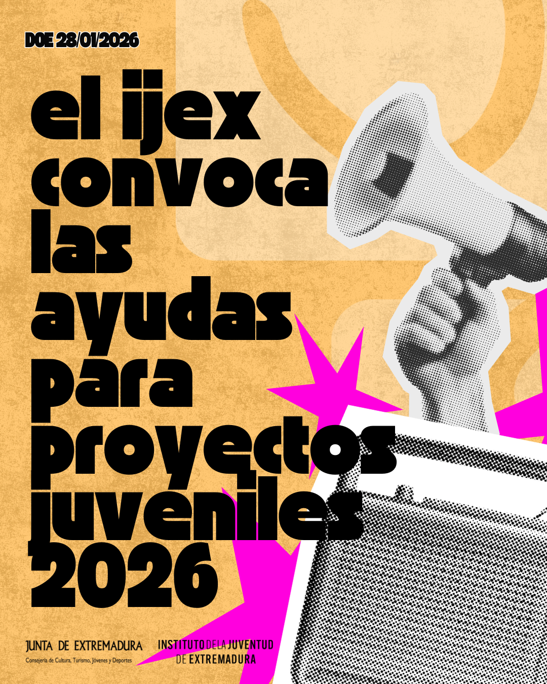 20260128 La Junta de Extremadura convoca ayudas por valor de 520.000 ...
