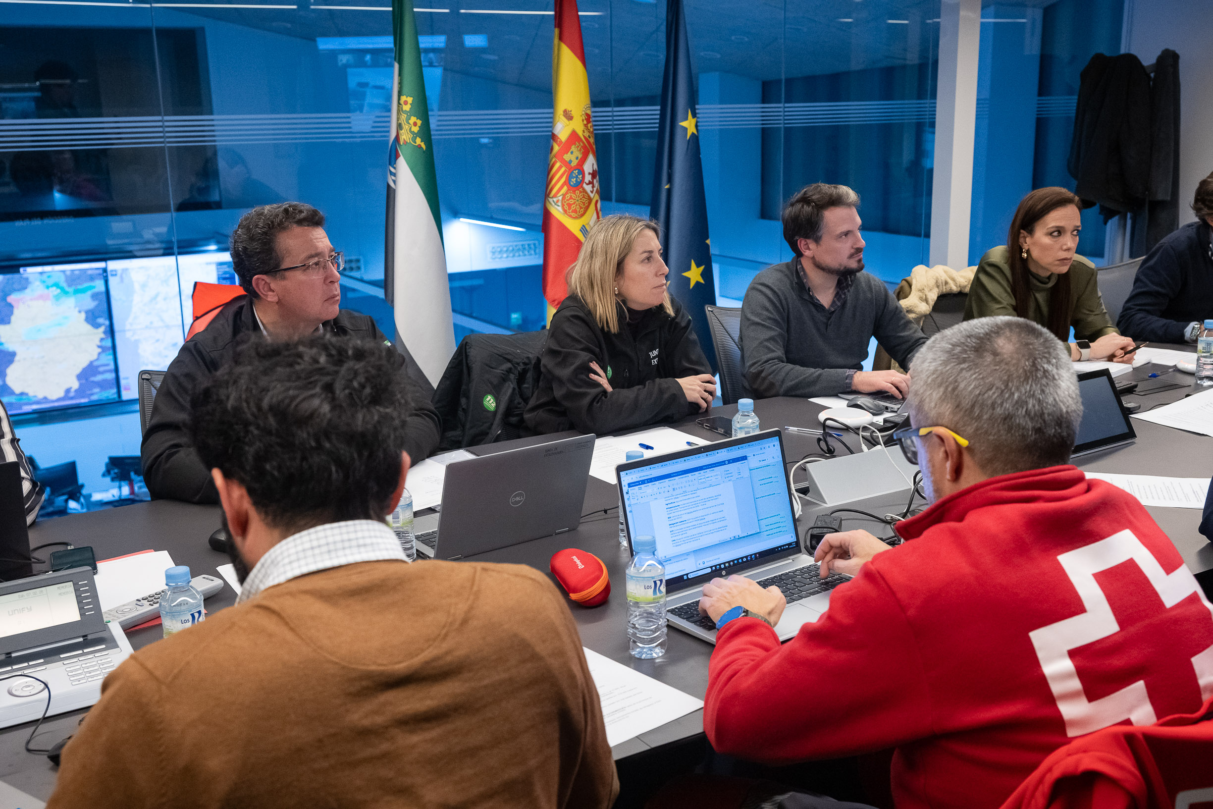 Foto de La Junta de Extremadura mantiene los planes INUNCAEX y PLATERCAEX en situación operativa 1, así como los desalojos y dispositivos de emergen