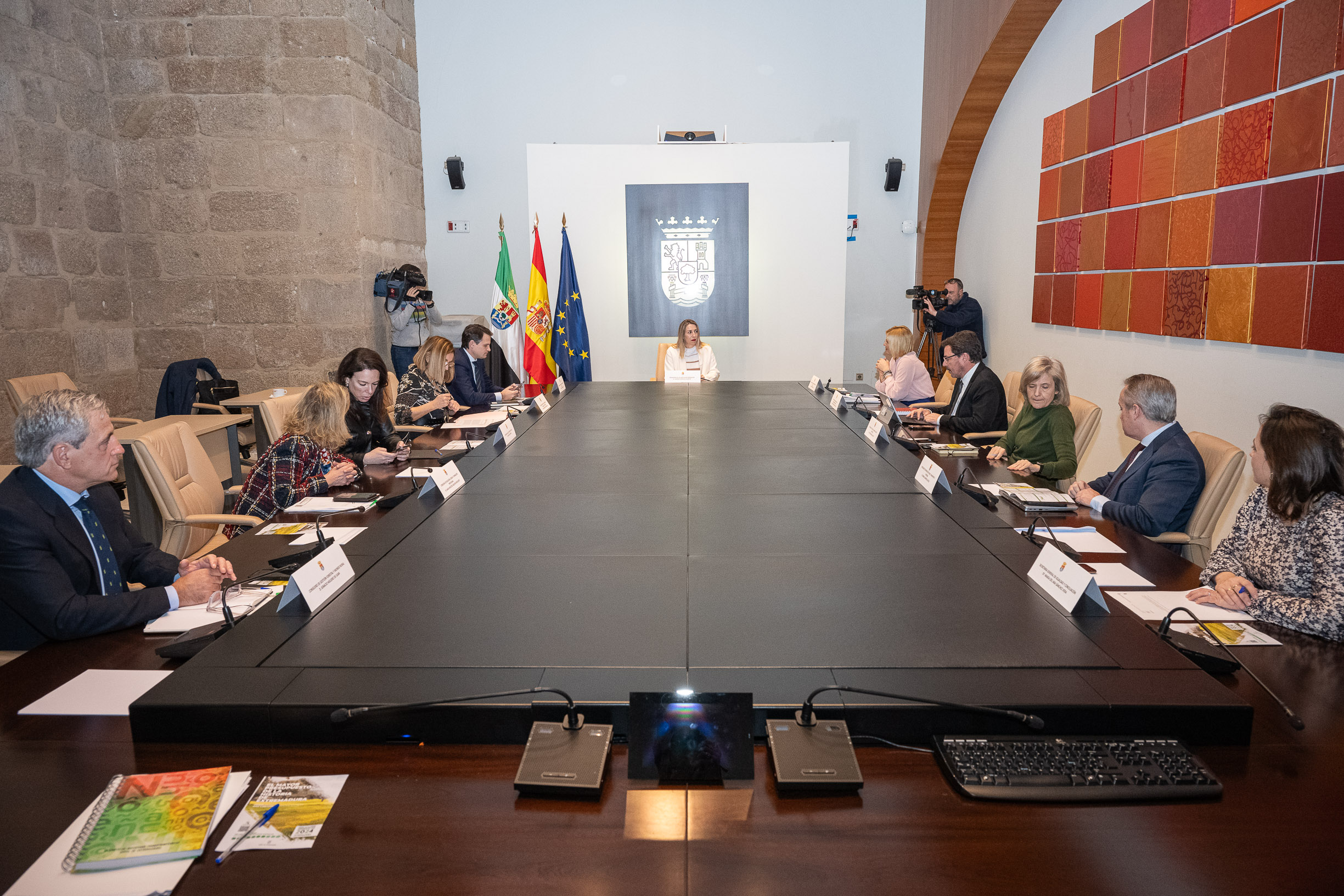 Foto de la reunión del Consejo de Gobierno