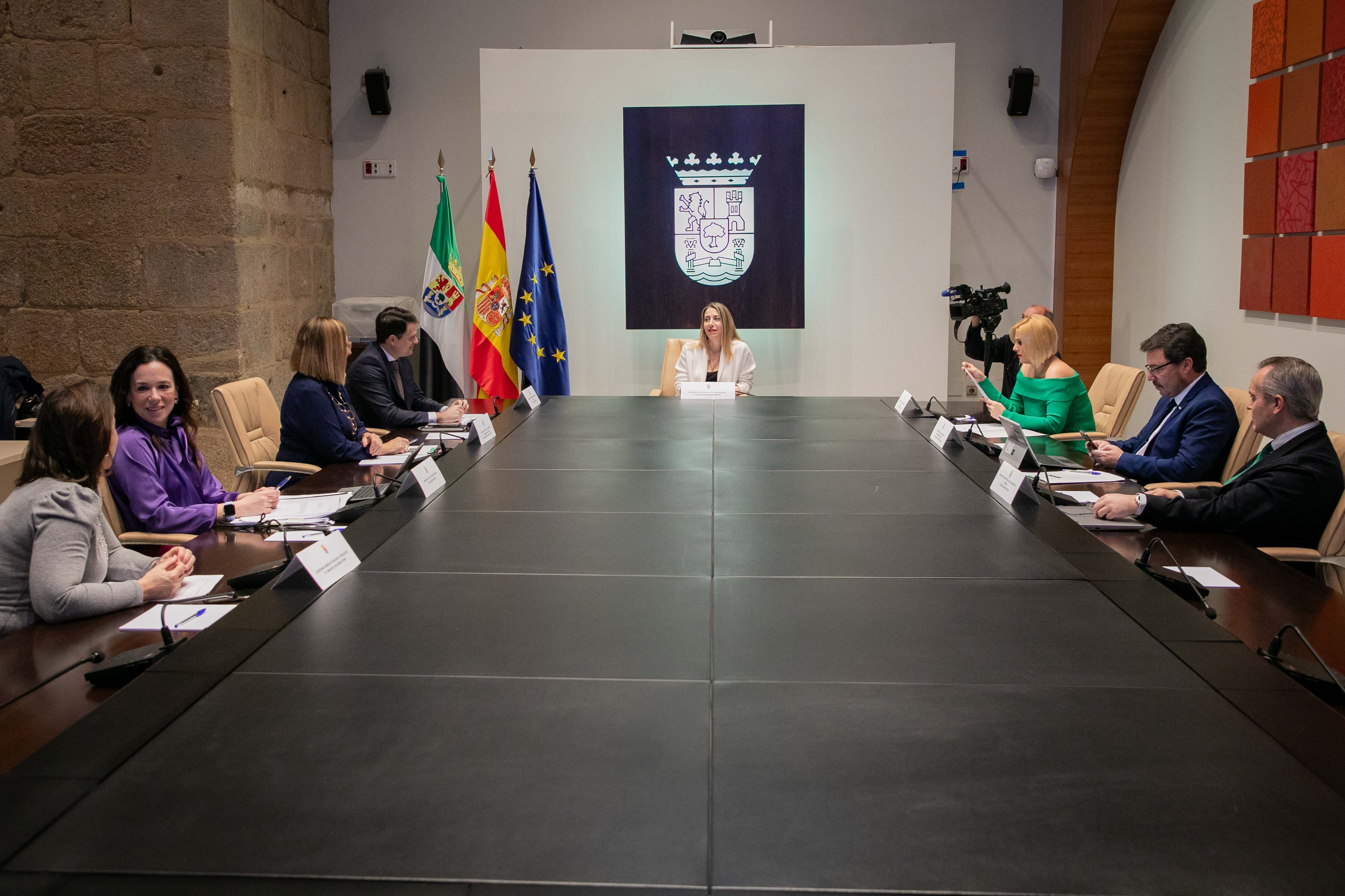 Imagen de la reunión del Consejo de Gobierno