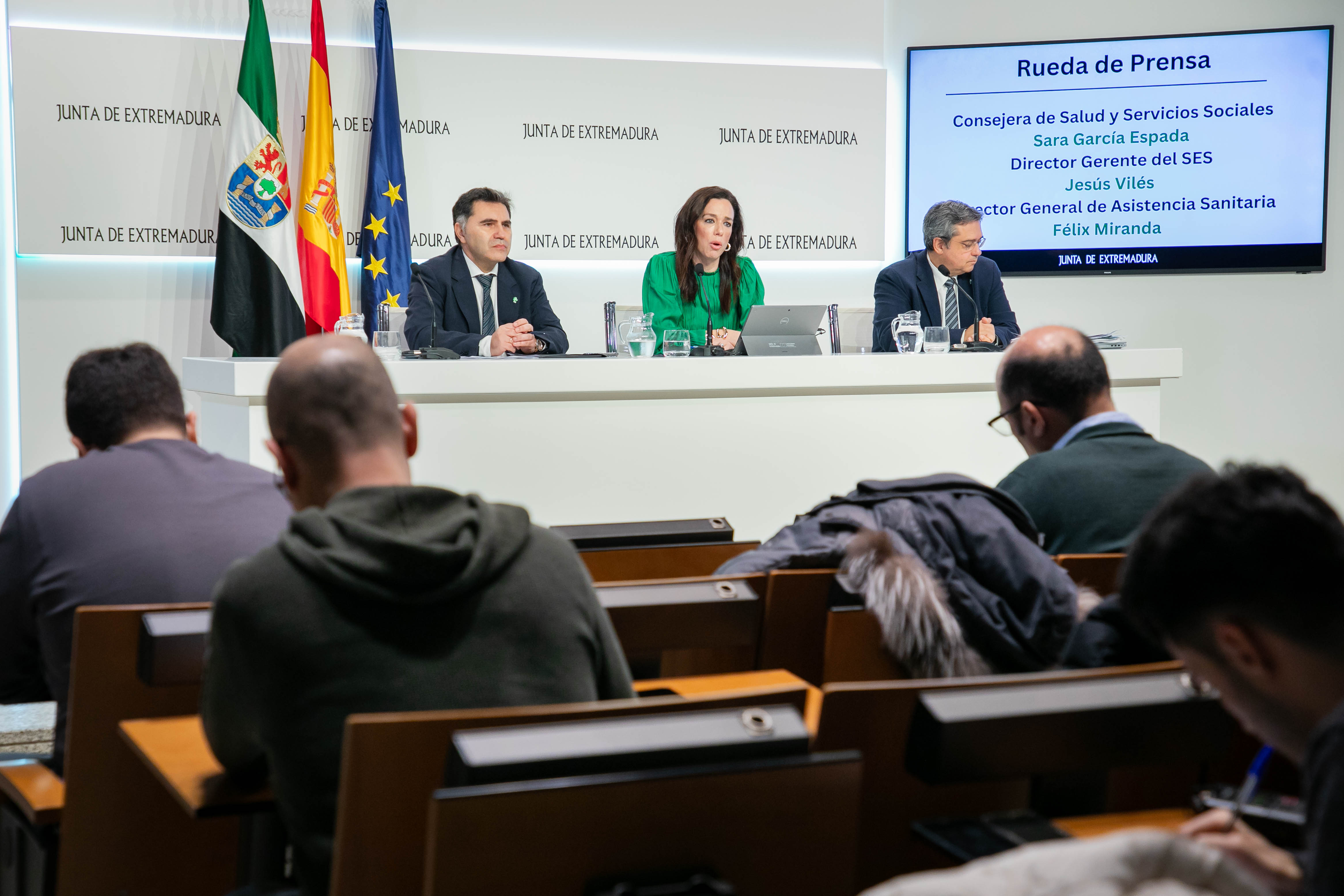 Foto de la rueda de prensa