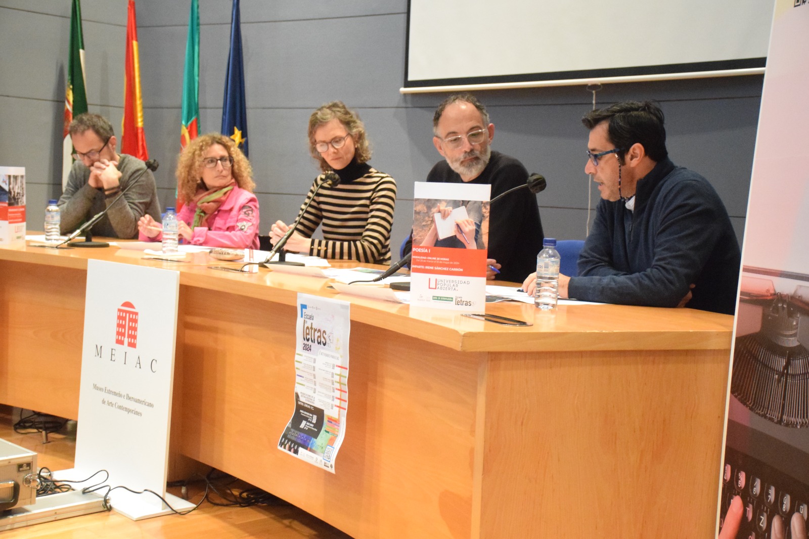 Presentación de Escuela de Letras de Extremadura