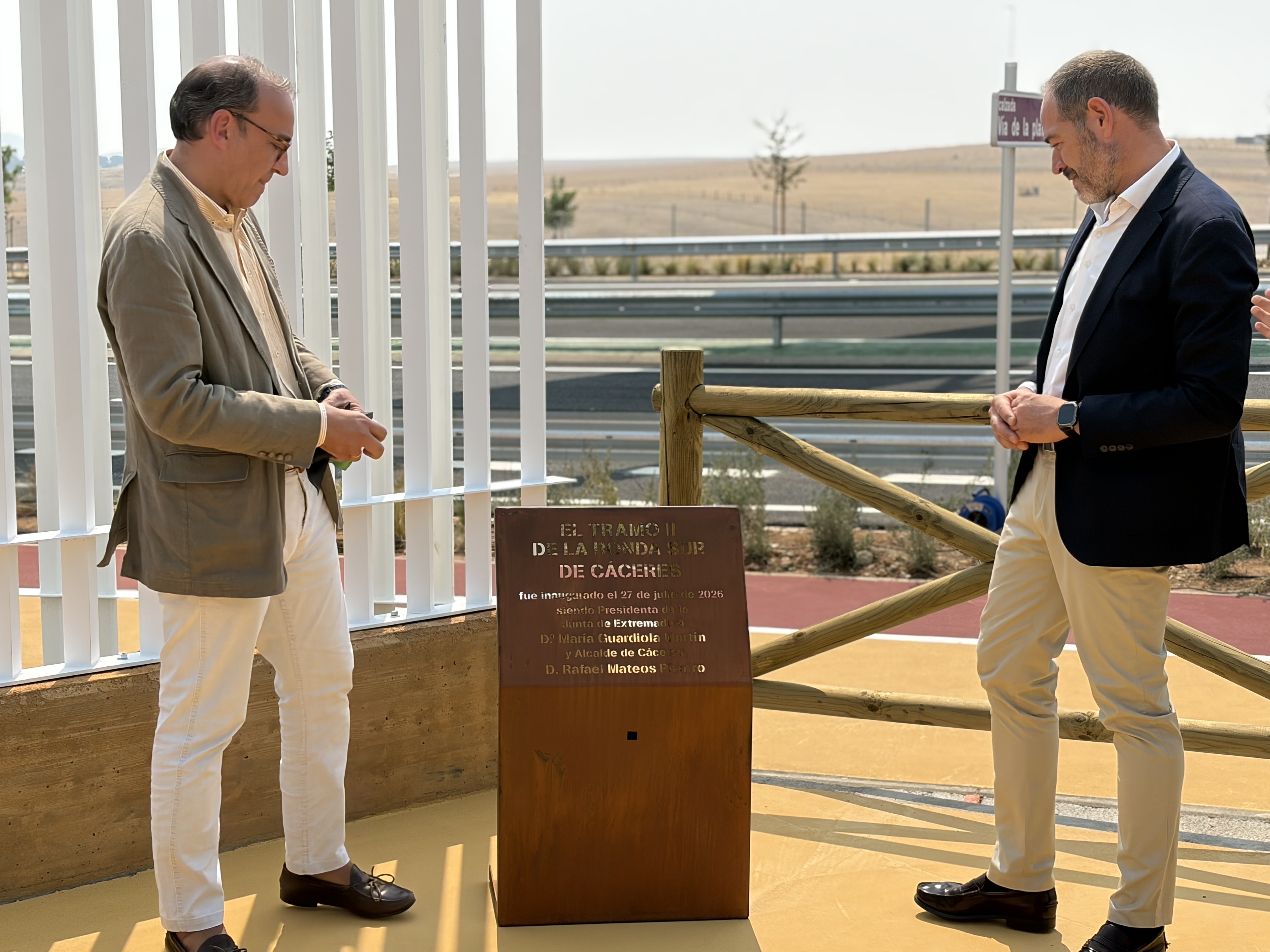 Inauguración de la primera fase de la Ronda Sureste.