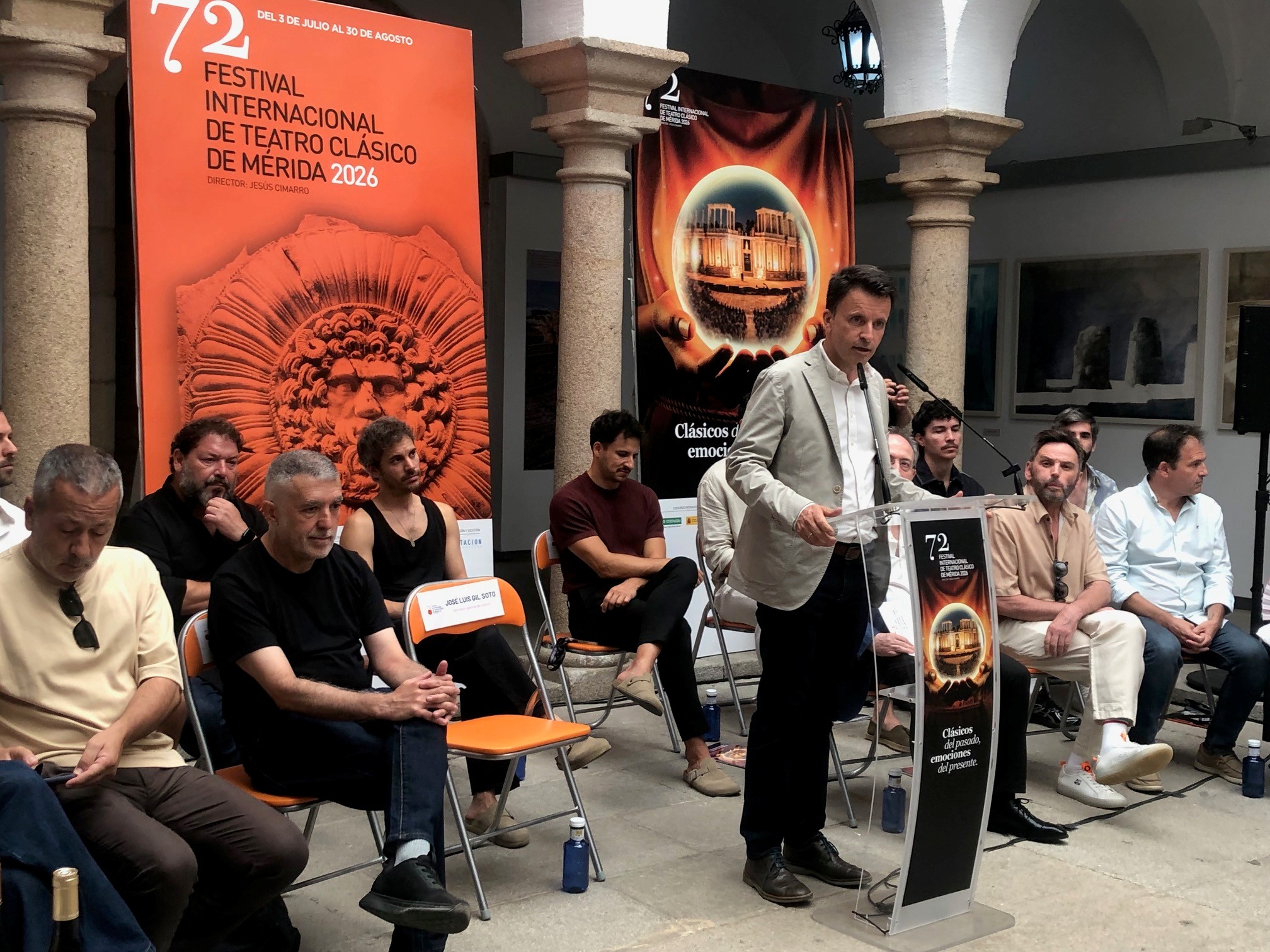 Presentación de 'Cómicos de Roma'.