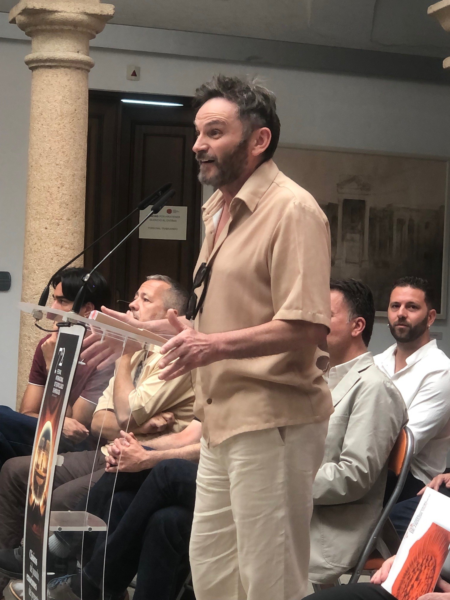 Presentación de 'Cómicos de Roma'.