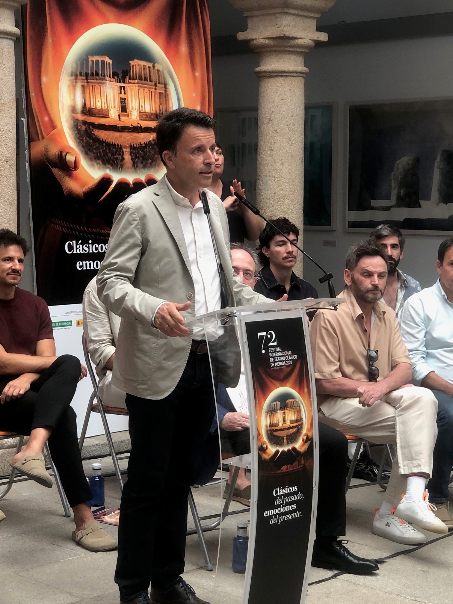 Presentación de 'Cómicos de Roma'.