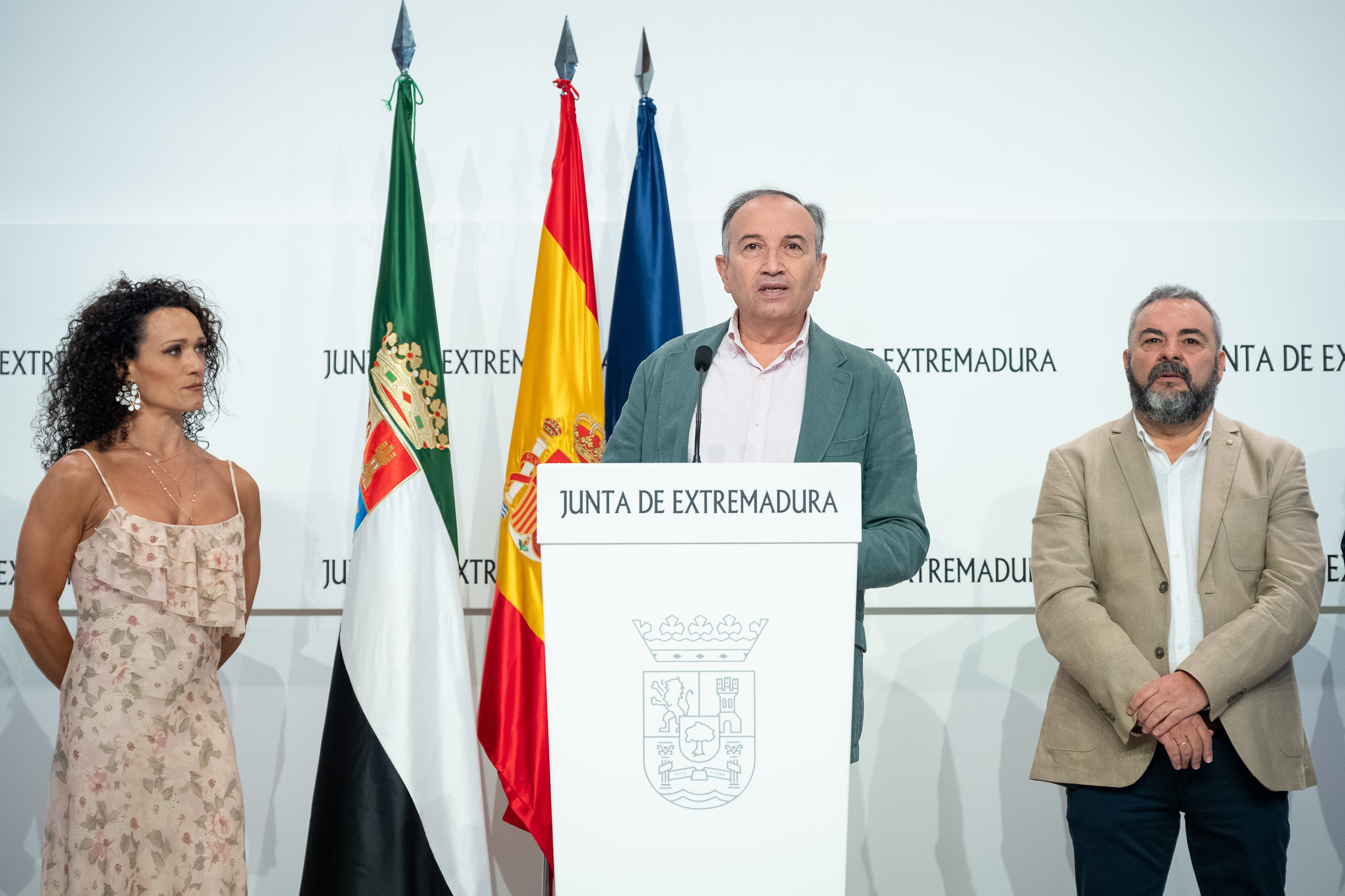El consejero de Cultura durante la presentación.