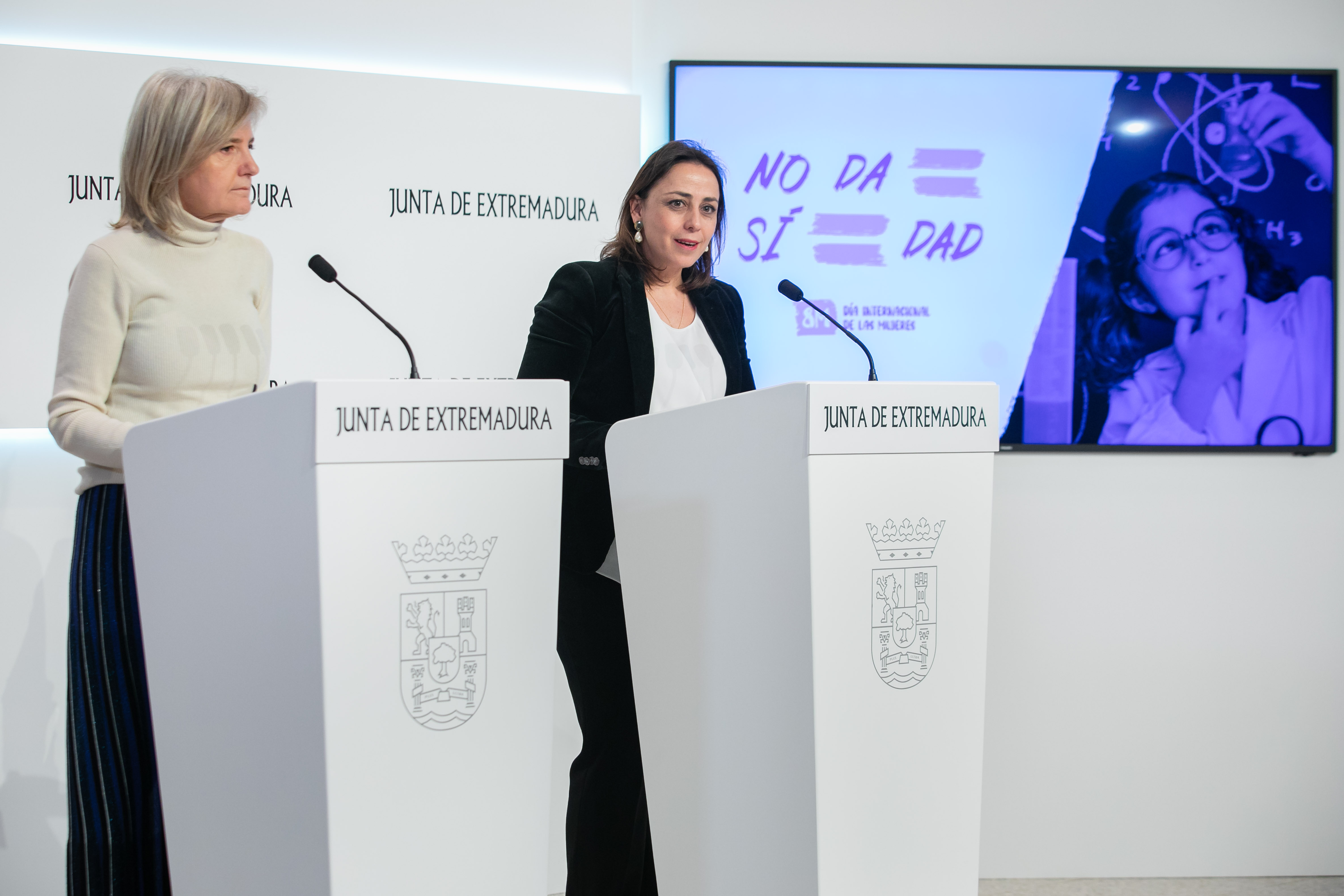 20240227 La Junta de Extremadura presenta una campaña para el 8-M que ...