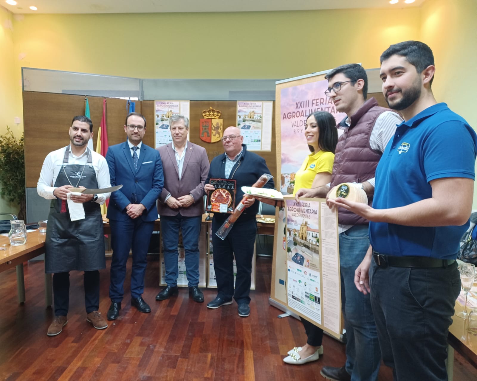 Image 1 of article La Junta participa en la presentación de la XXIII Feria Agroalimentaria de Valdefuentes que se celebrará del 8 al 10 de marzo