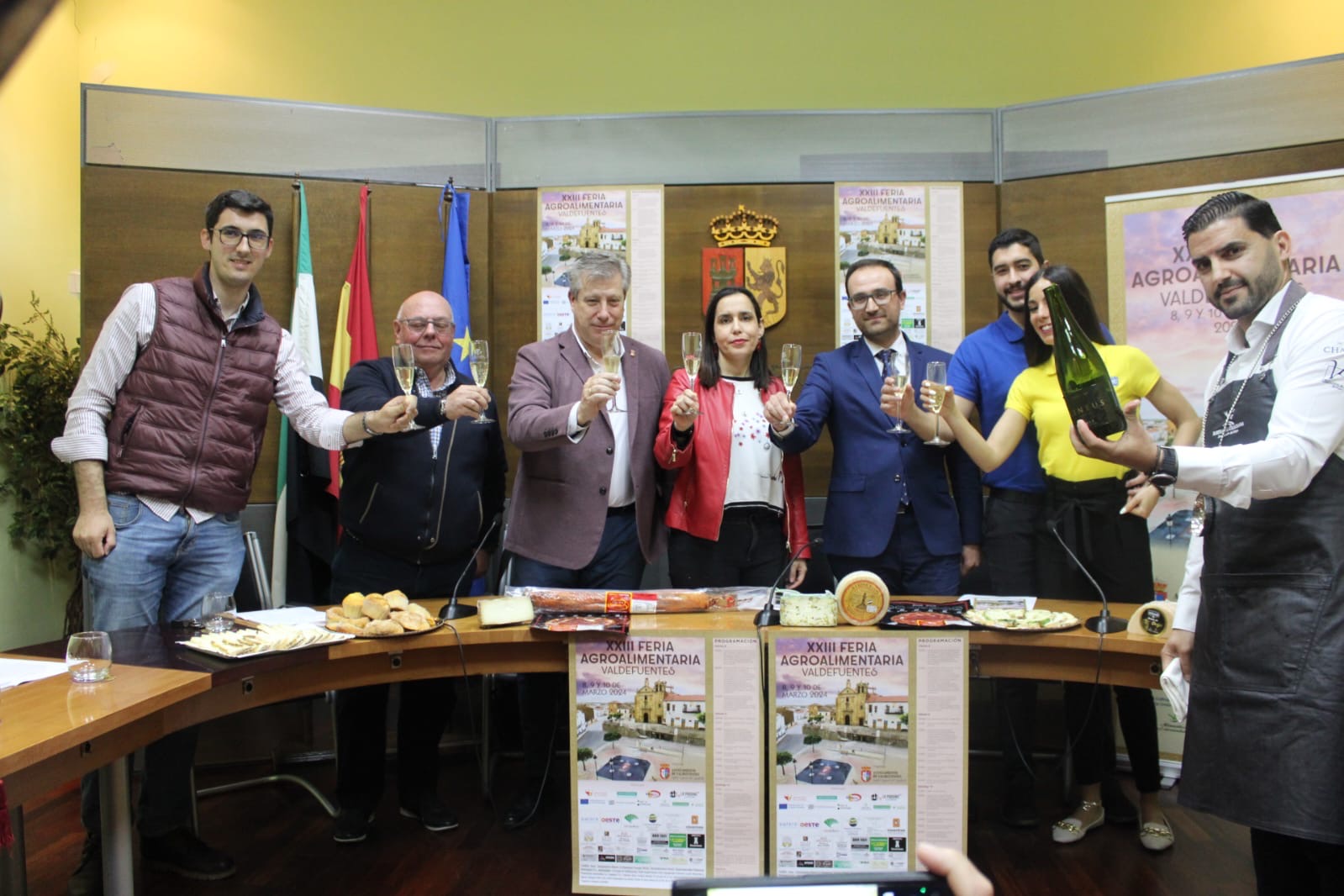 Image 2 of article La Junta participa en la presentación de la XXIII Feria Agroalimentaria de Valdefuentes que se celebrará del 8 al 10 de marzo