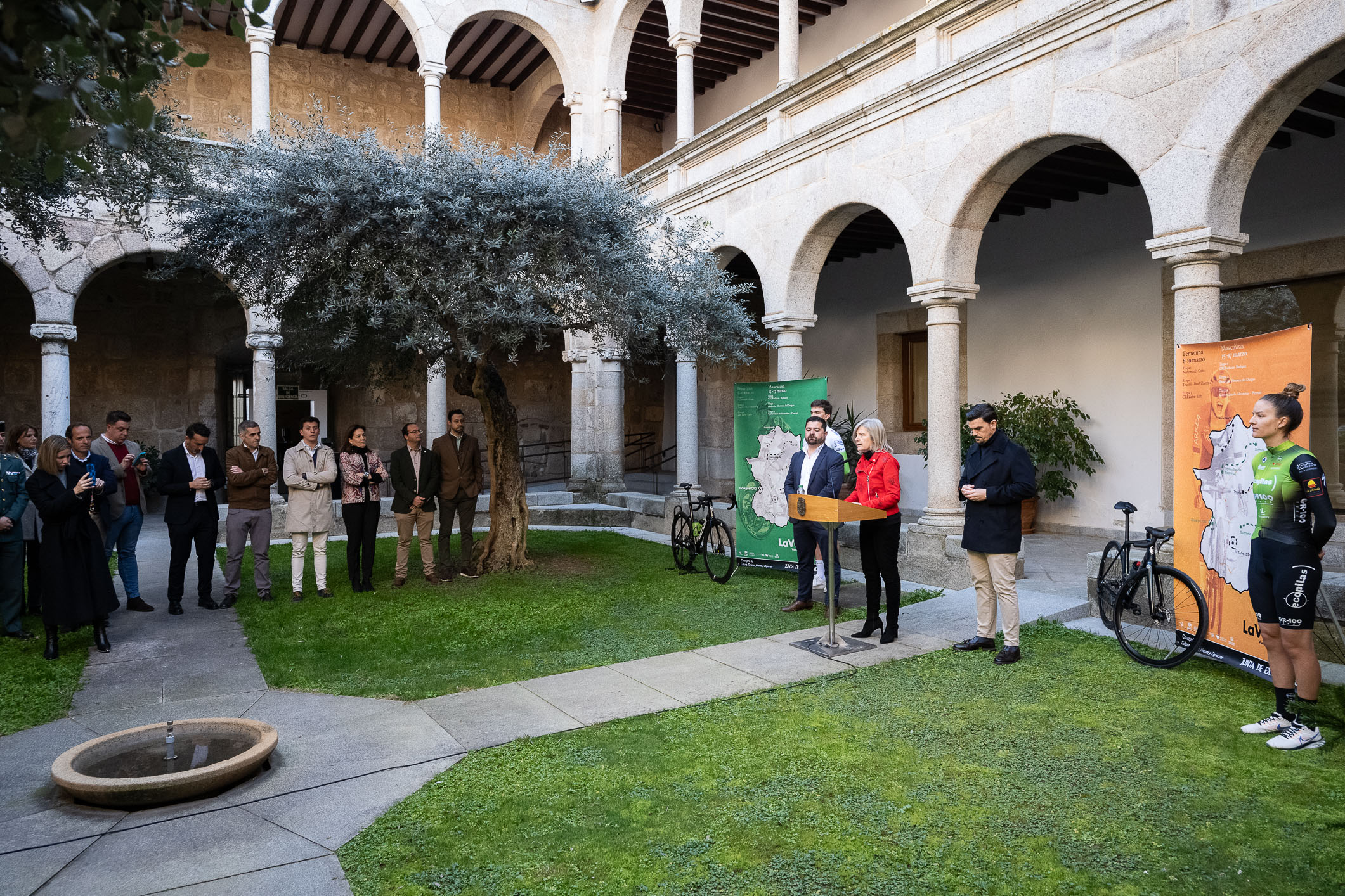 Foto de la presentación de la prueba