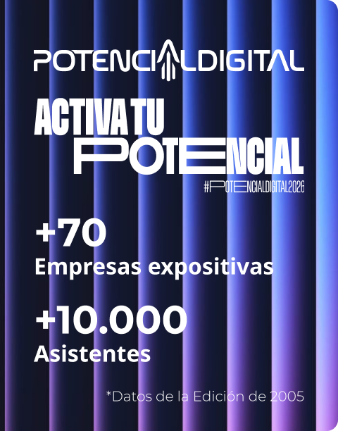 Hero · Potencial Digital badge ¿ +70 Empresas expositivas / +10.000 Asistentes