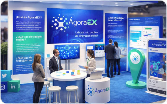 Zona expositiva ¿ stand ÁgoraEX