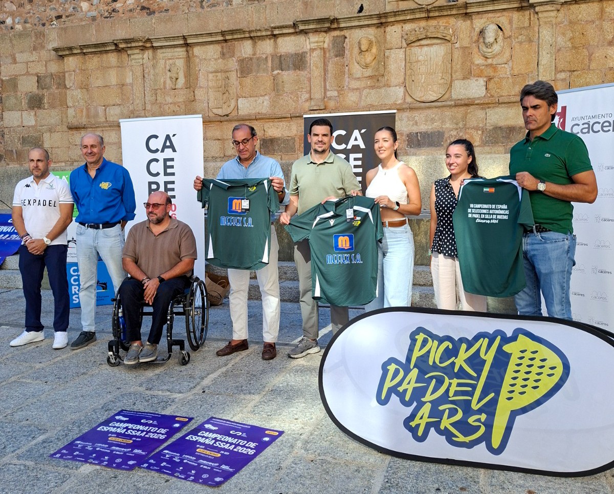 Foto de La Junta de Extremadura apoya el Campeonato de España de Pádel en Silla de Ruedas que reunirá en Cáceres a siete selecciones autonómicas
