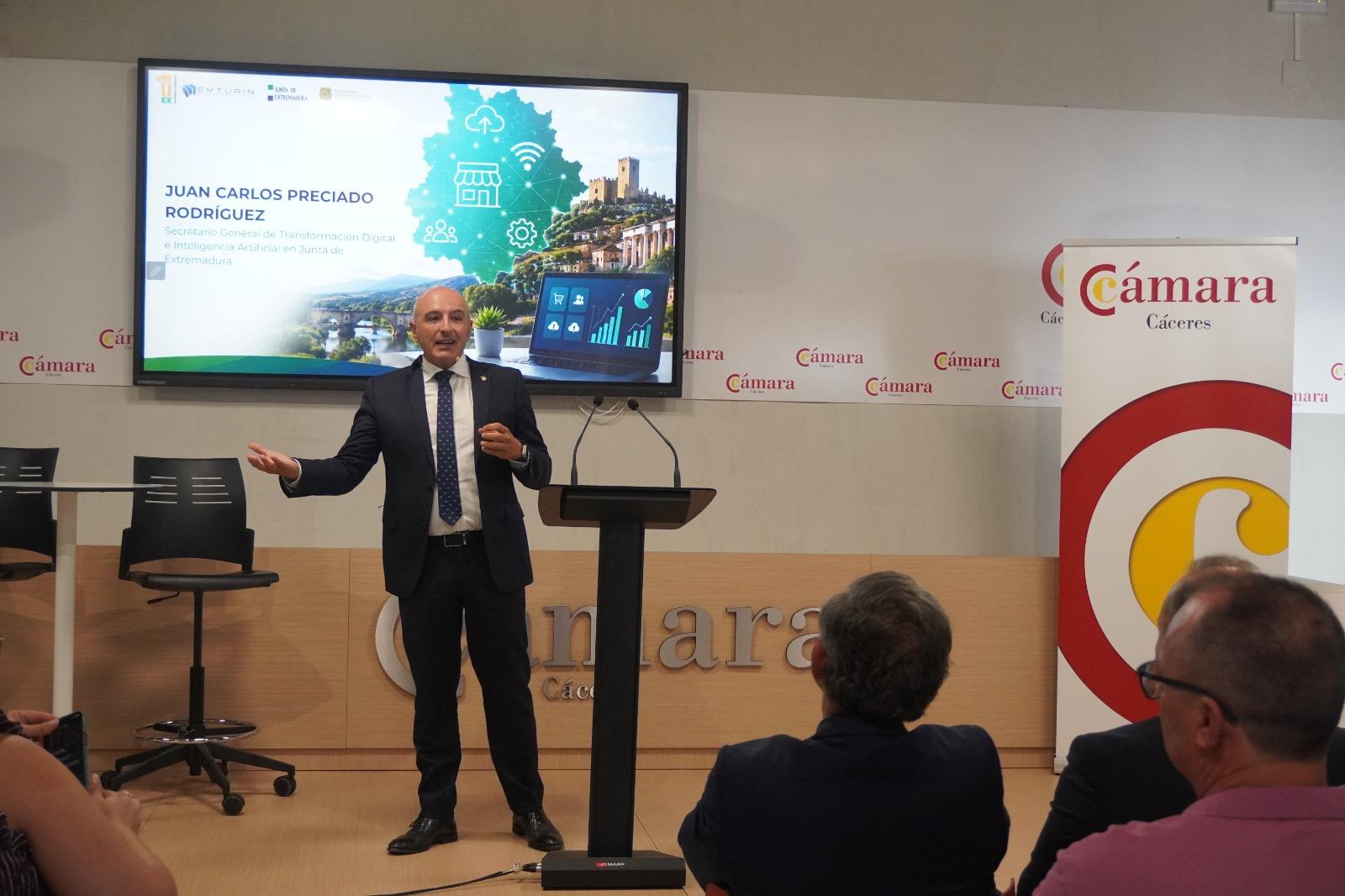 El secretario general de Transformación Digital e Inteligencia Artificial, Juan Carlos Preciado.