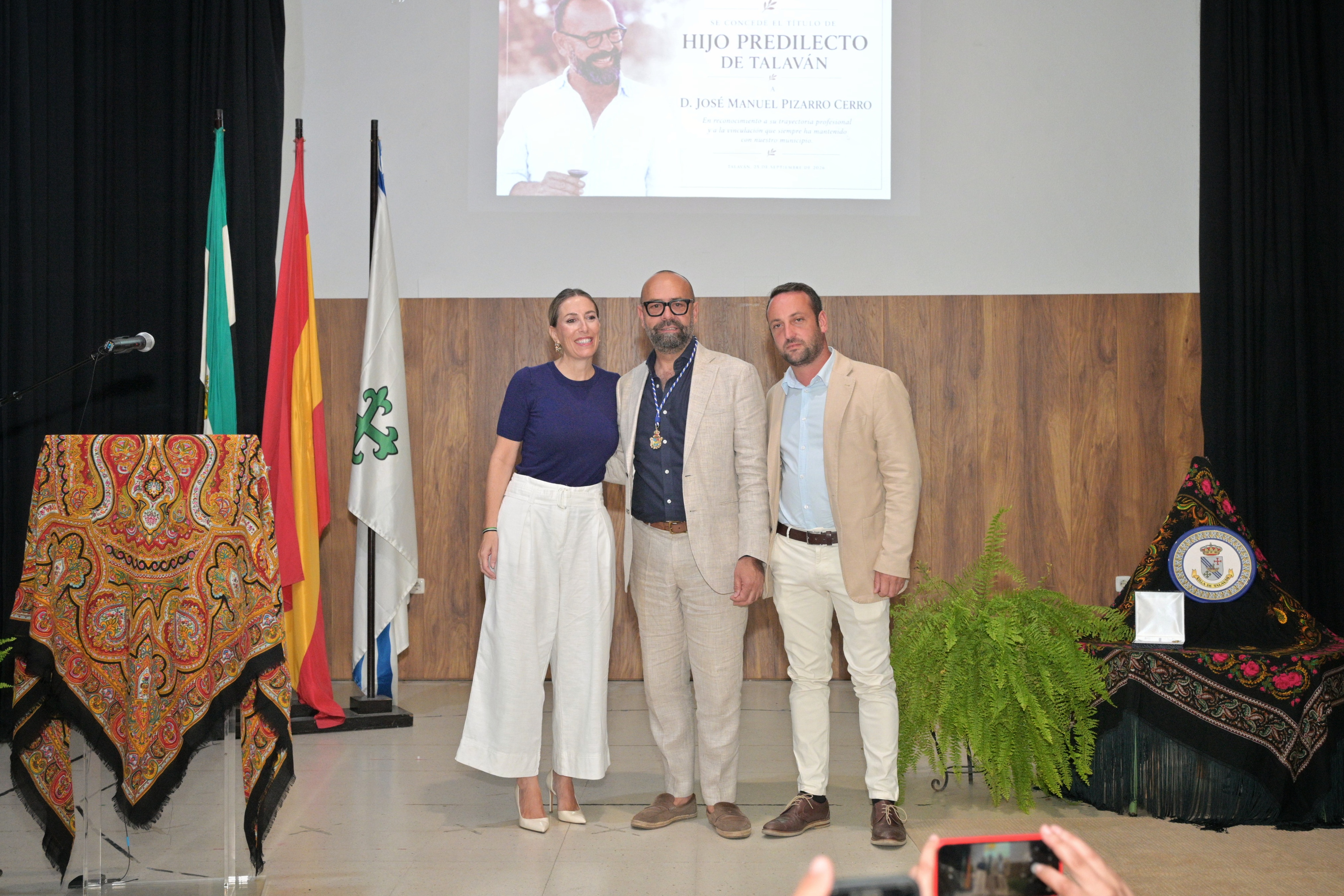 José Pizarro, Hijo Predilecto de Talaván foto 2