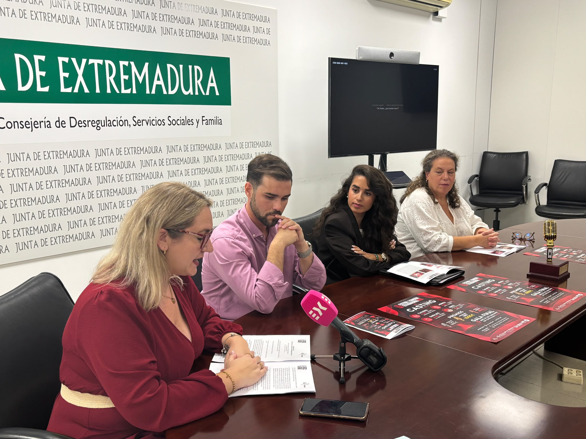 Instante de la presentación