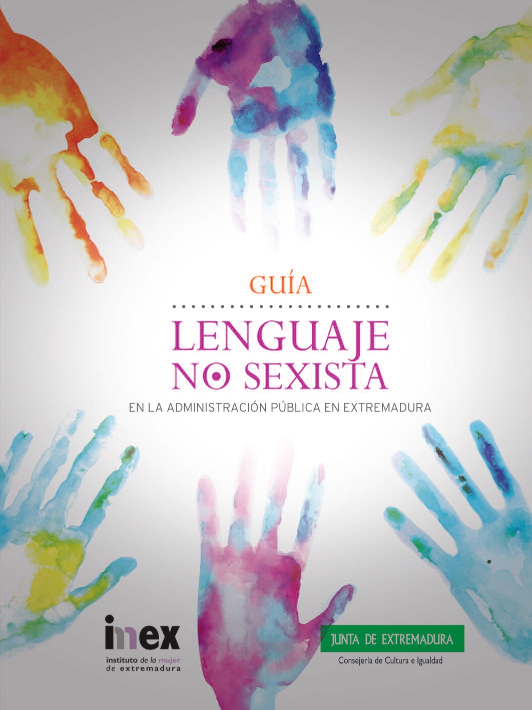 Imagen de portada de Guía de lenguaje no sexista en la Administración Pública en Extremadura