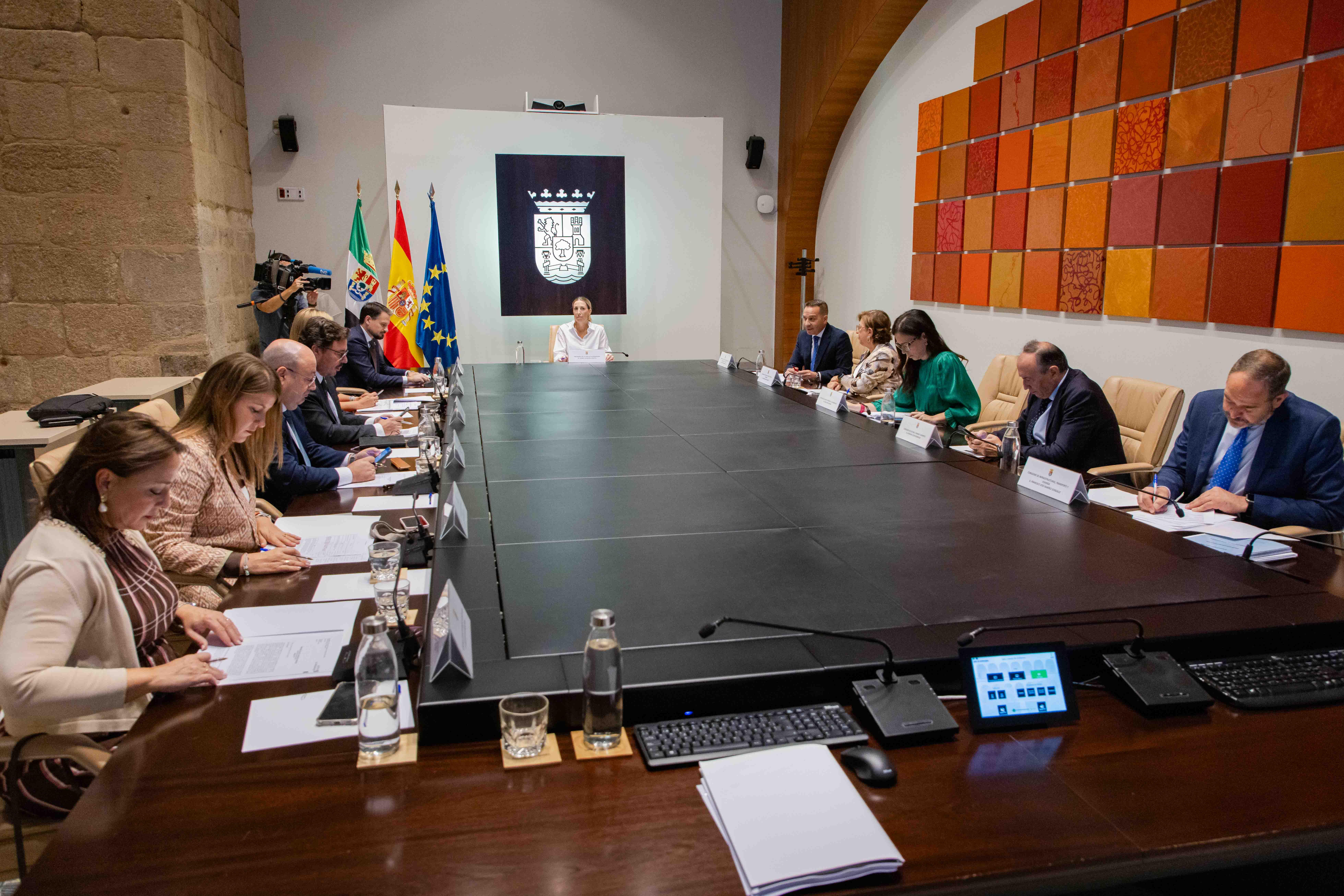 Otra imagen de la reunión