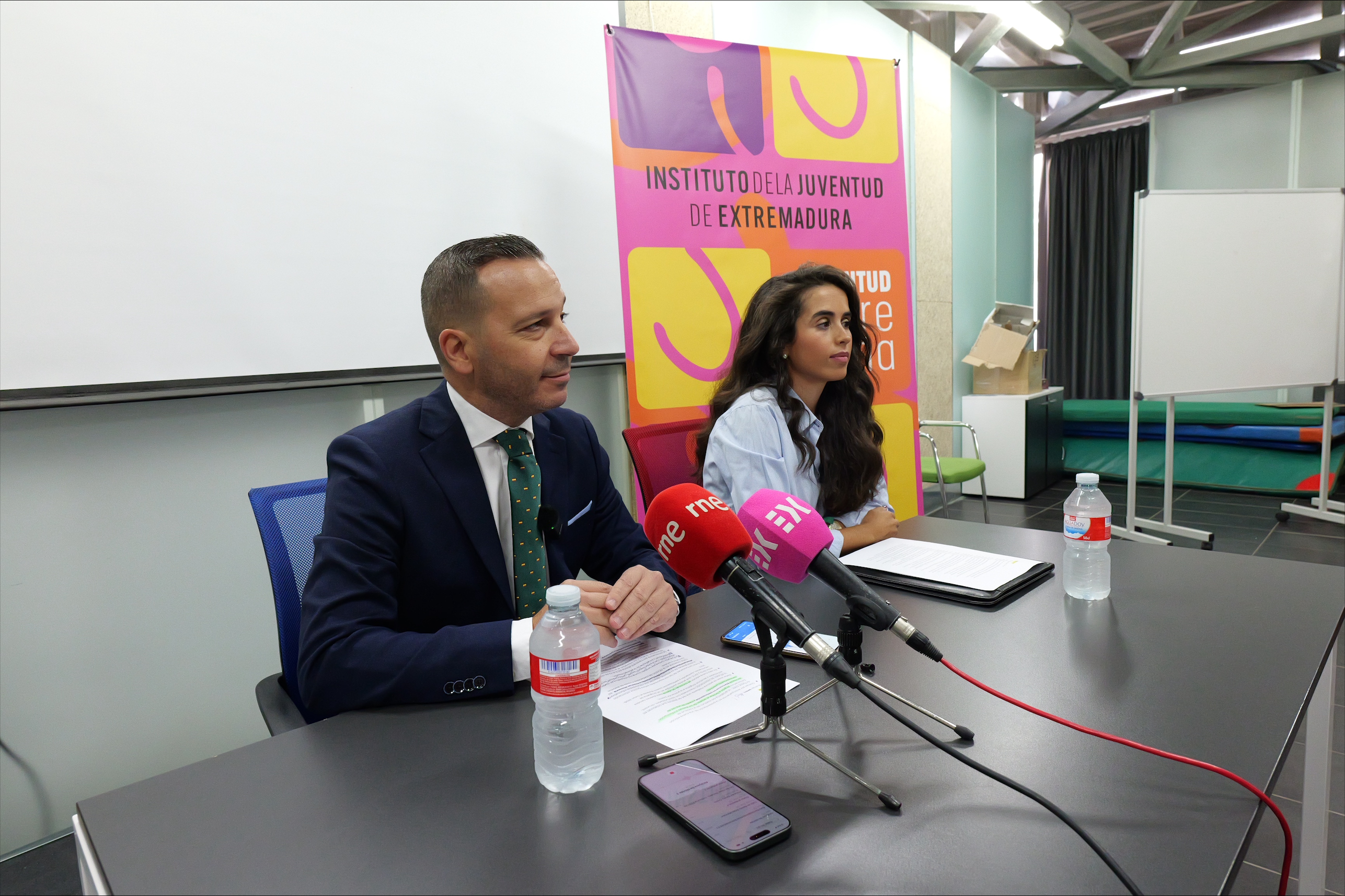 Otro momento de la presentación