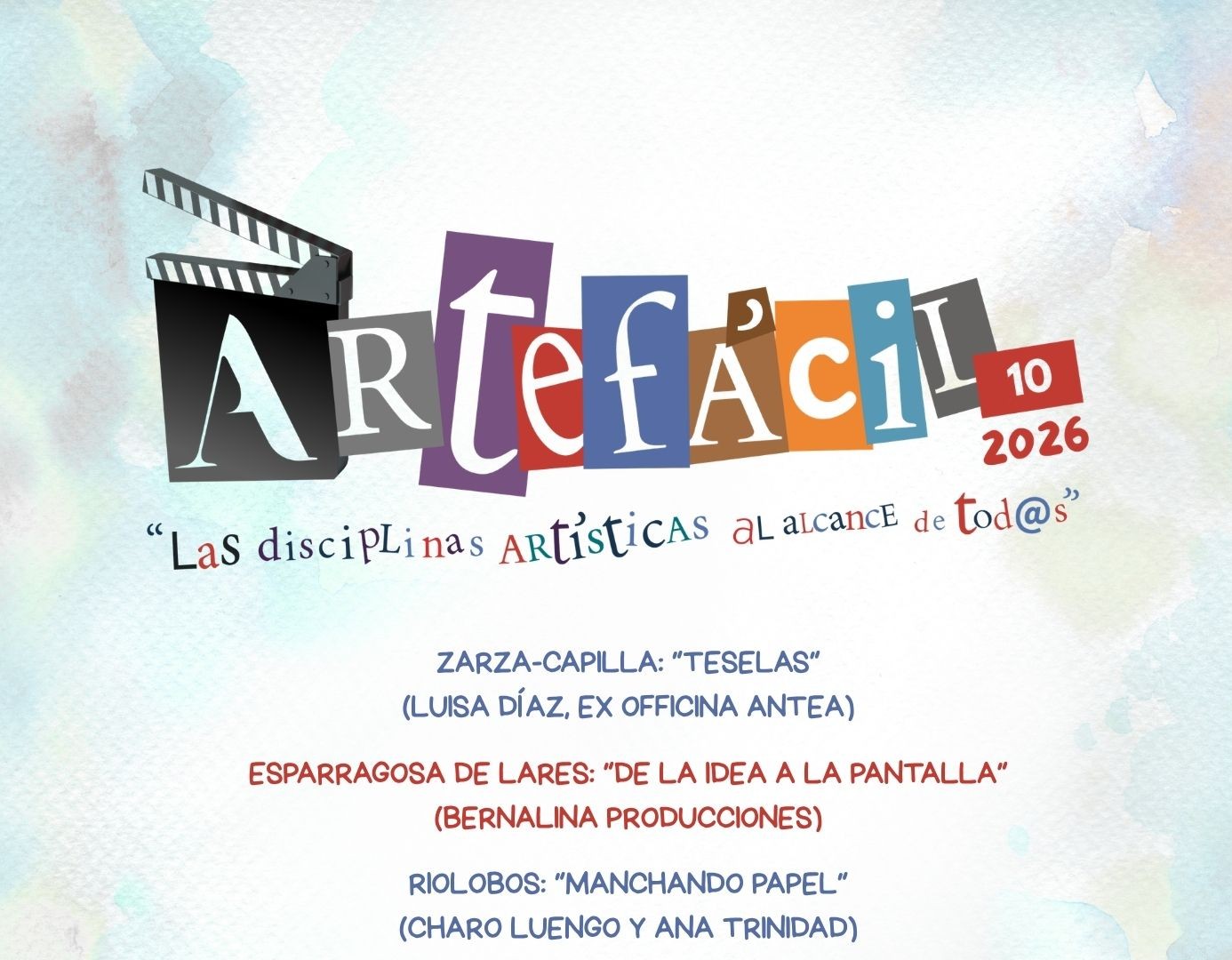 La Junta de Extremadura impulsa la décima edición de ArteFácil en localidades rurales