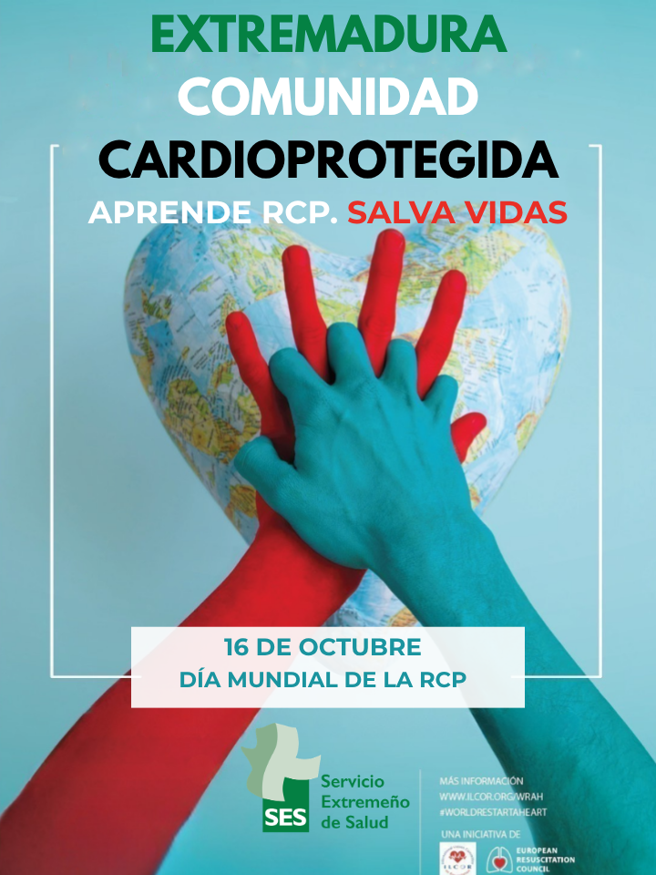Foto de La primera edición de 'Extremadura comunidad cardioprotegida' acercará la maniobra RCP a la ciudadanía extremeña en el Día Mundial de la Rea