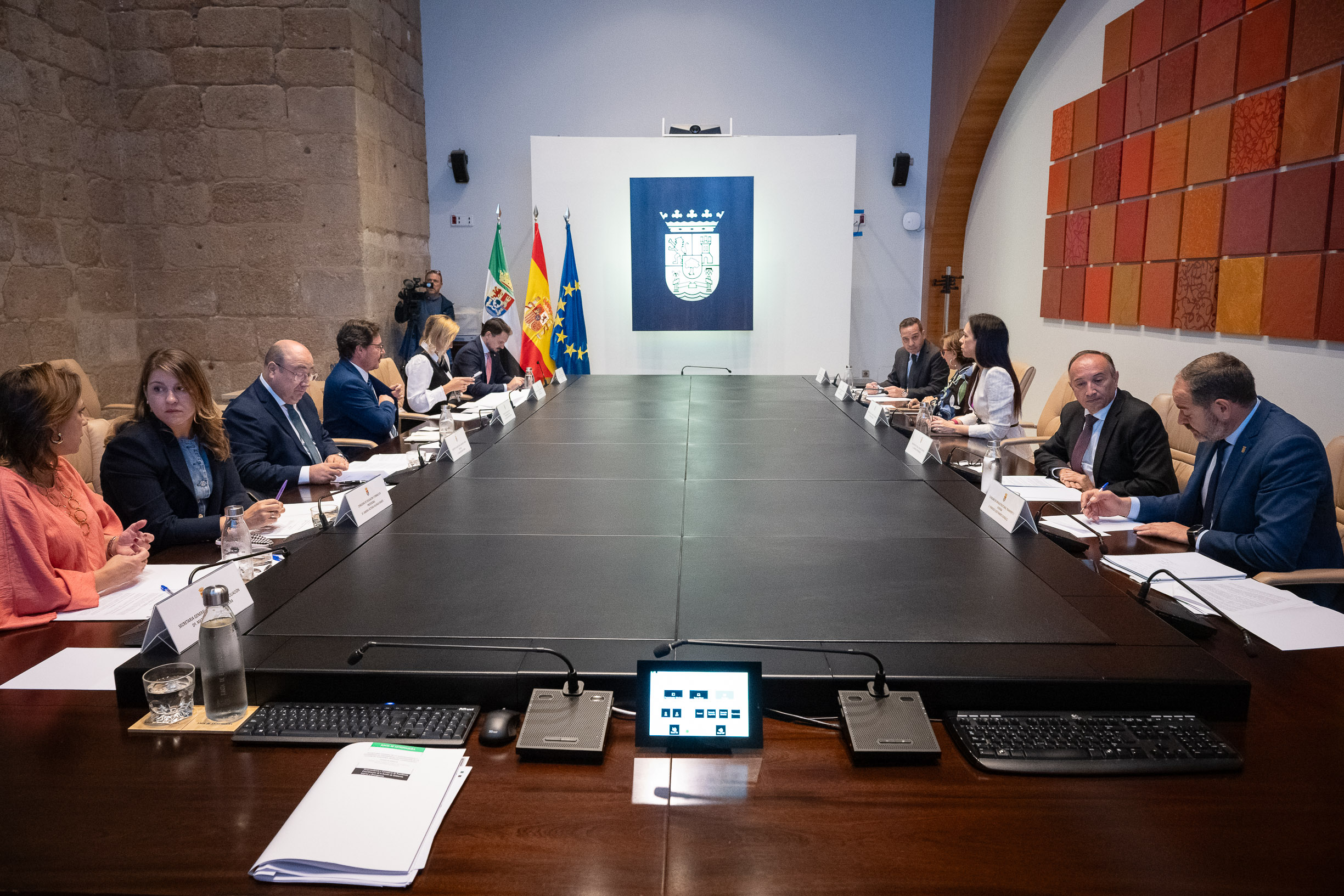 Otra imagen de la reunión