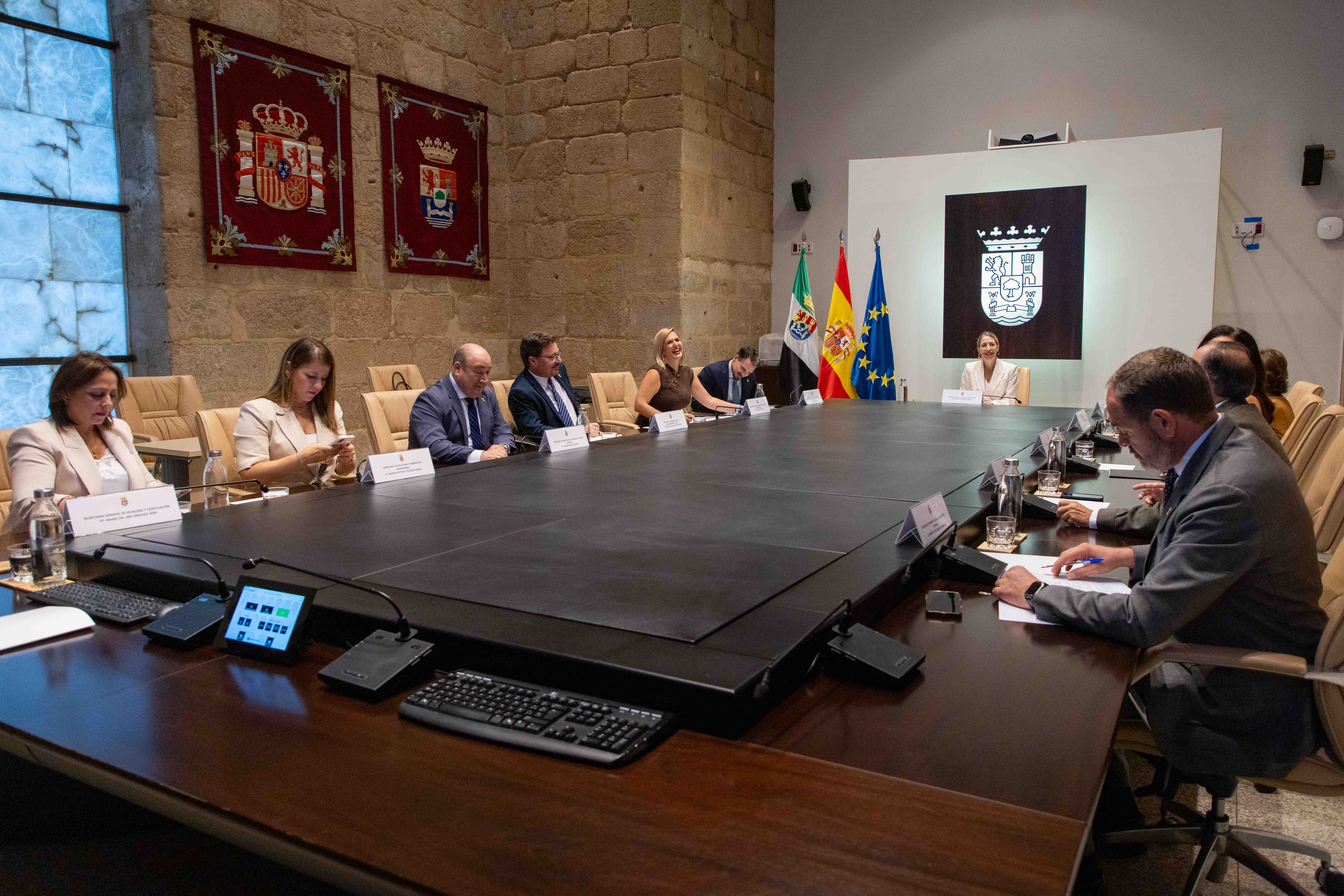 Otra instantánea de la reunión